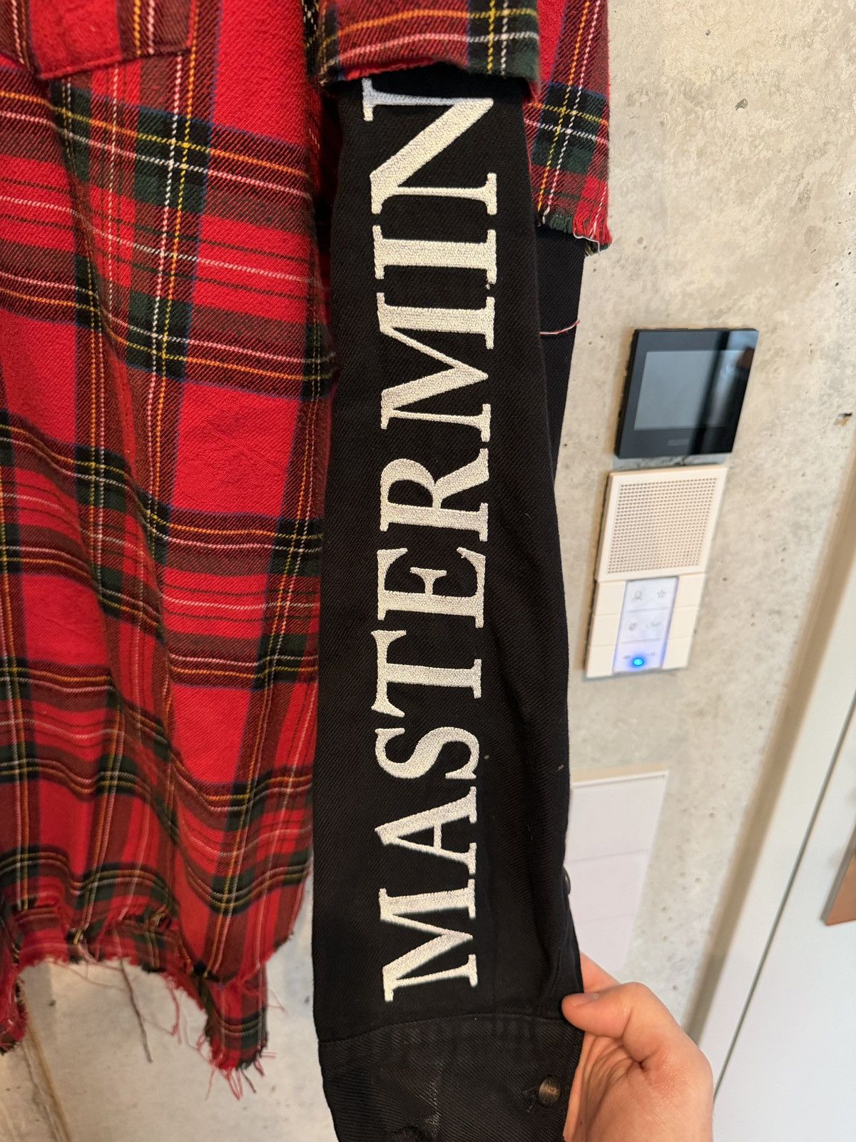 Mastermind World Mastermind World Distressed Flannel Size US M / EU 48-50 / 2 - 4 Thumbnail