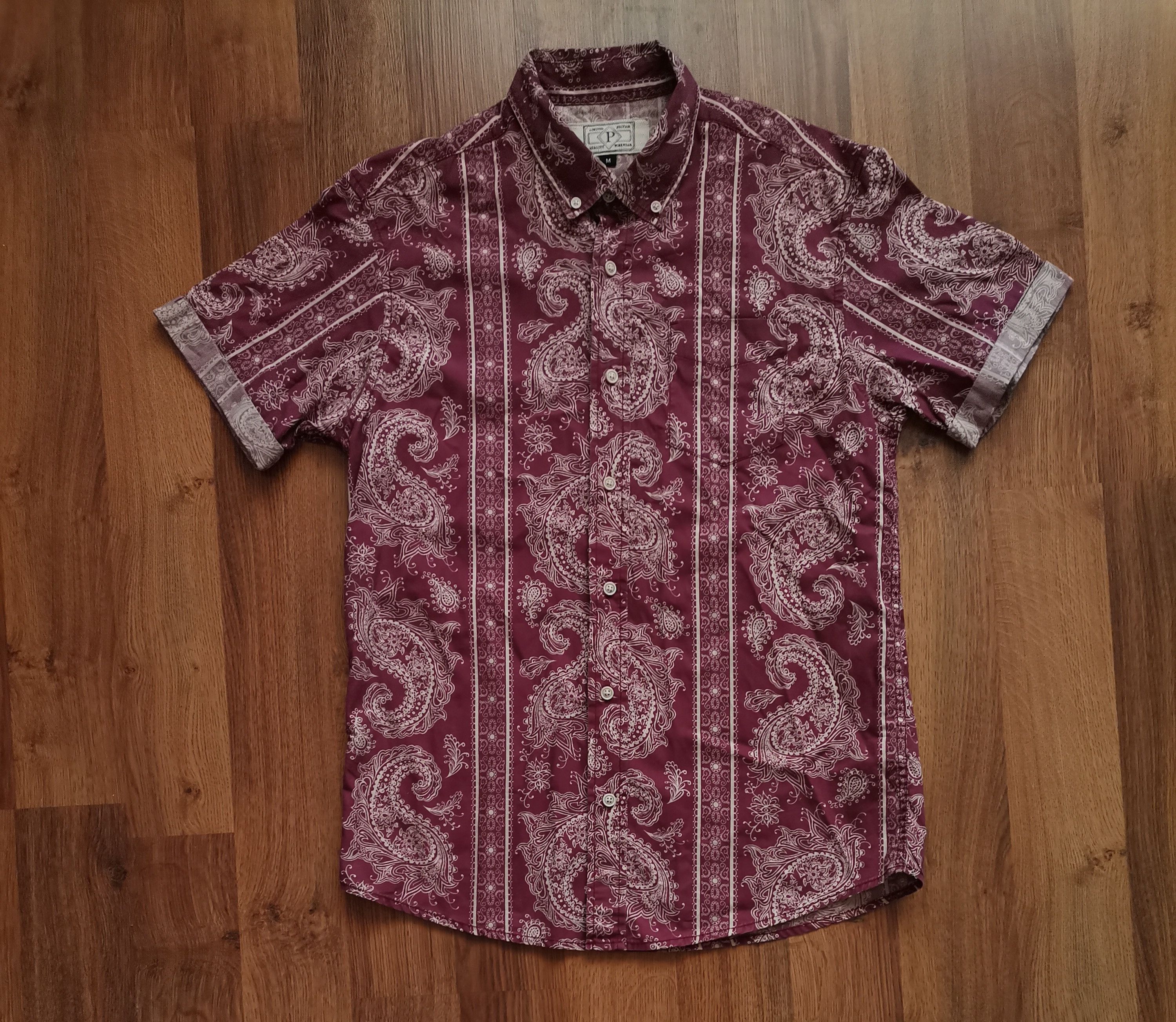 Vintage Vintage P Pasley Shirt Size US M / EU 48-50 / 2 - 1 Thumbnail