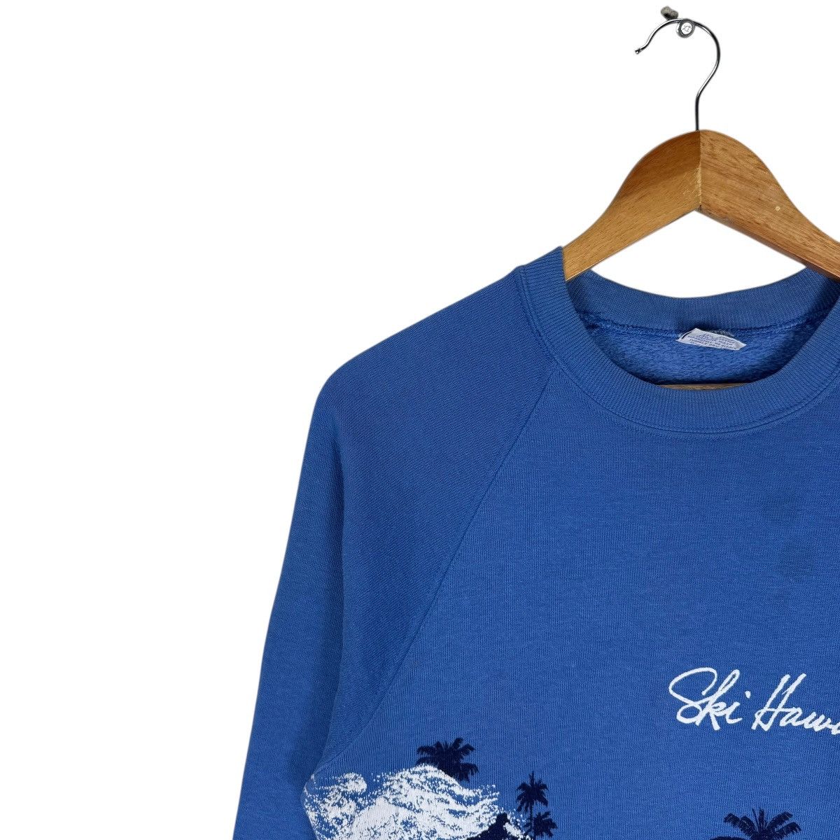 Vintage 🌟VINTAGE 80s SKI HAWAII CREWNECK SWEATSHIRT Size US M / EU 48-50 / 2 - 4 Thumbnail
