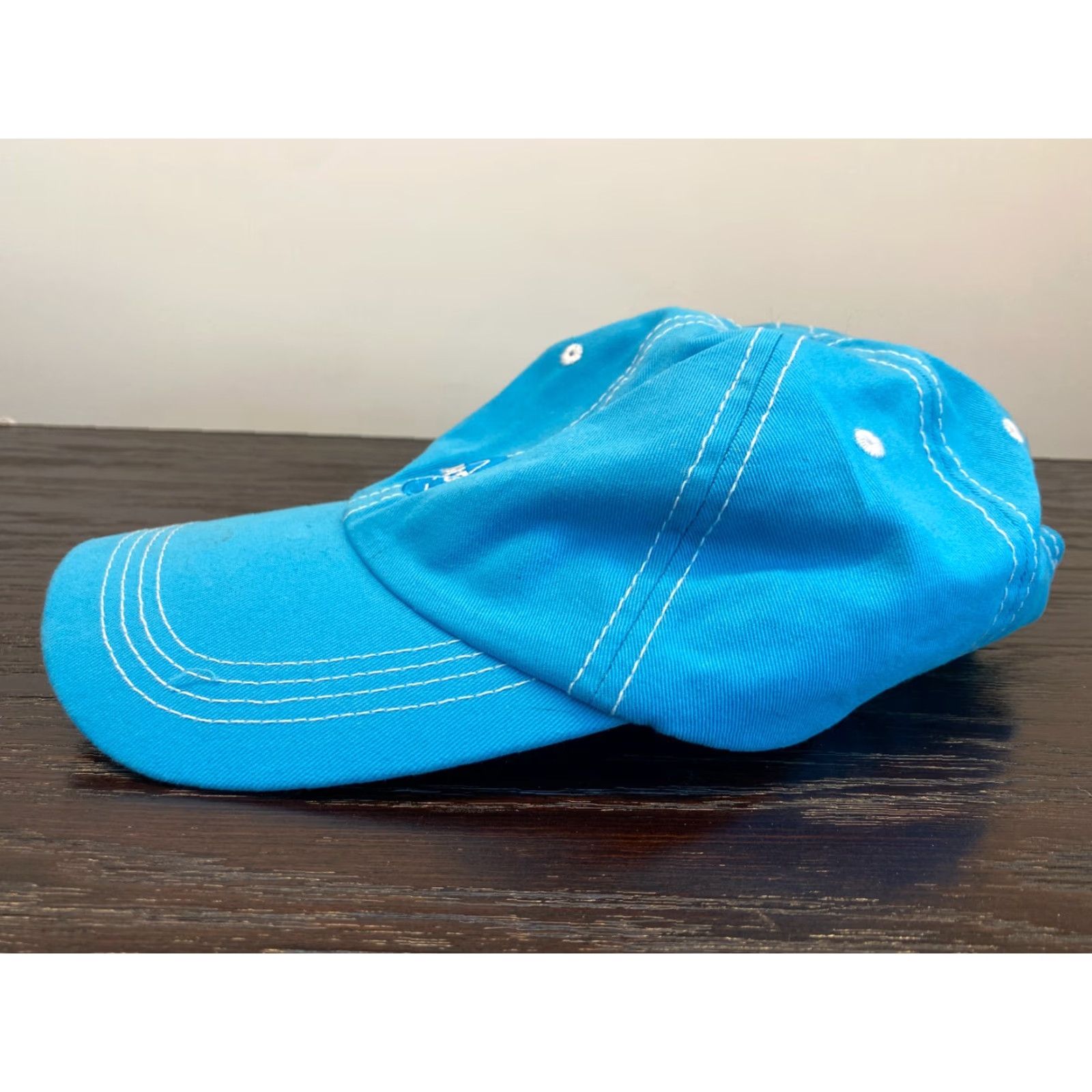 NASA VINTAGE NASA Hat Baseball Cap Men Adults One Size Blue Lightweight Cotton Embroidered Logo Space 2010s Size ONE SIZE - 4 Thumbnail