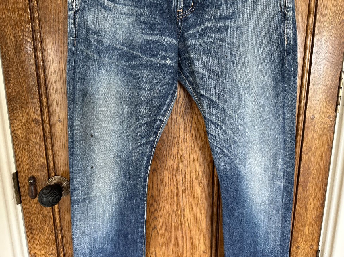 Saint Laurent Paris SS21 $890 Saint Laurent selvedge blue denim jeans 32 Size US 32 / EU 48 - 11 Thumbnail