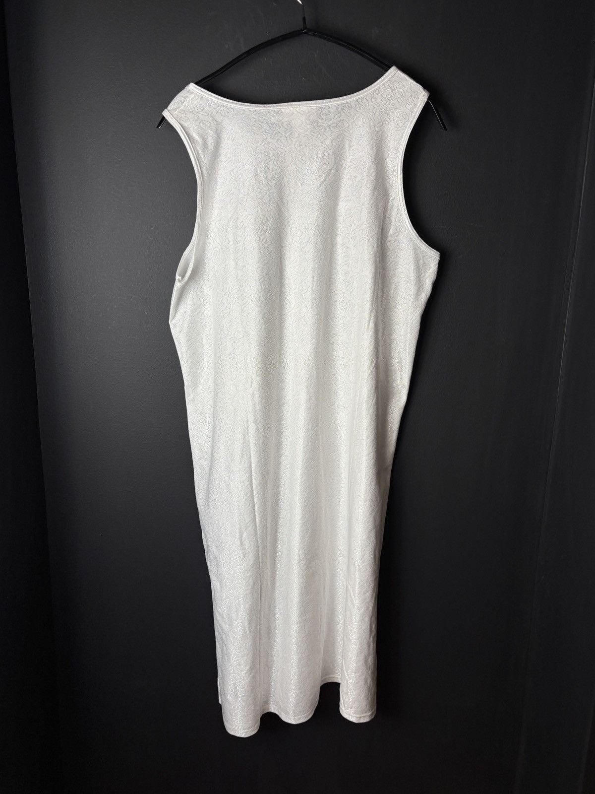 Vintage 80s Vintage Night Gown Slip Dress Lounge Sleep Angel Size L / US 10 / IT 46 - 7 Thumbnail