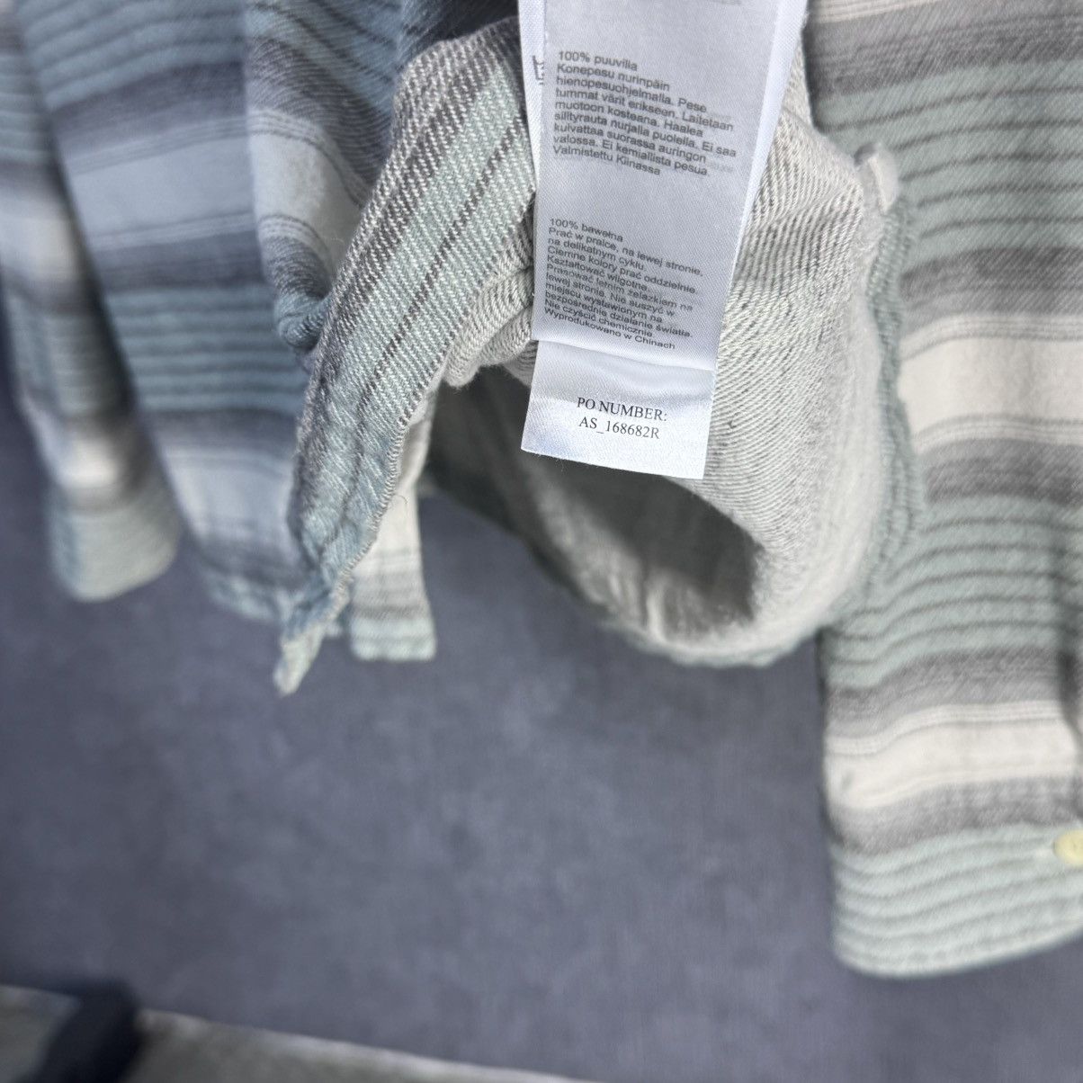 Allsaints Vintage Allsaints flannel shirt striped streetwear Y2K Size US XL / EU 56 / 4 - 9 Thumbnail