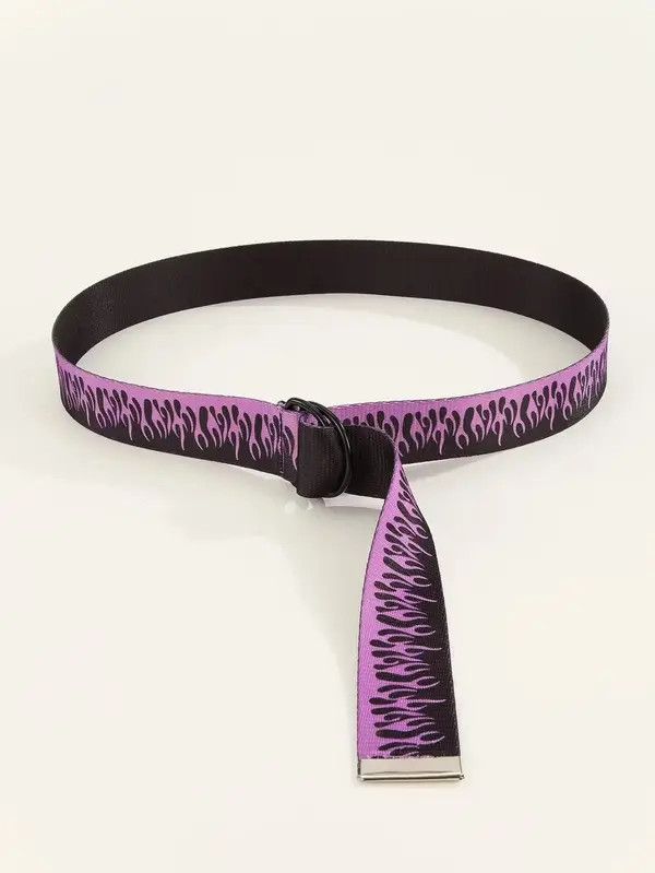 Japanese Brand Purple Flame Belt Size ONE SIZE - 2 Thumbnail
