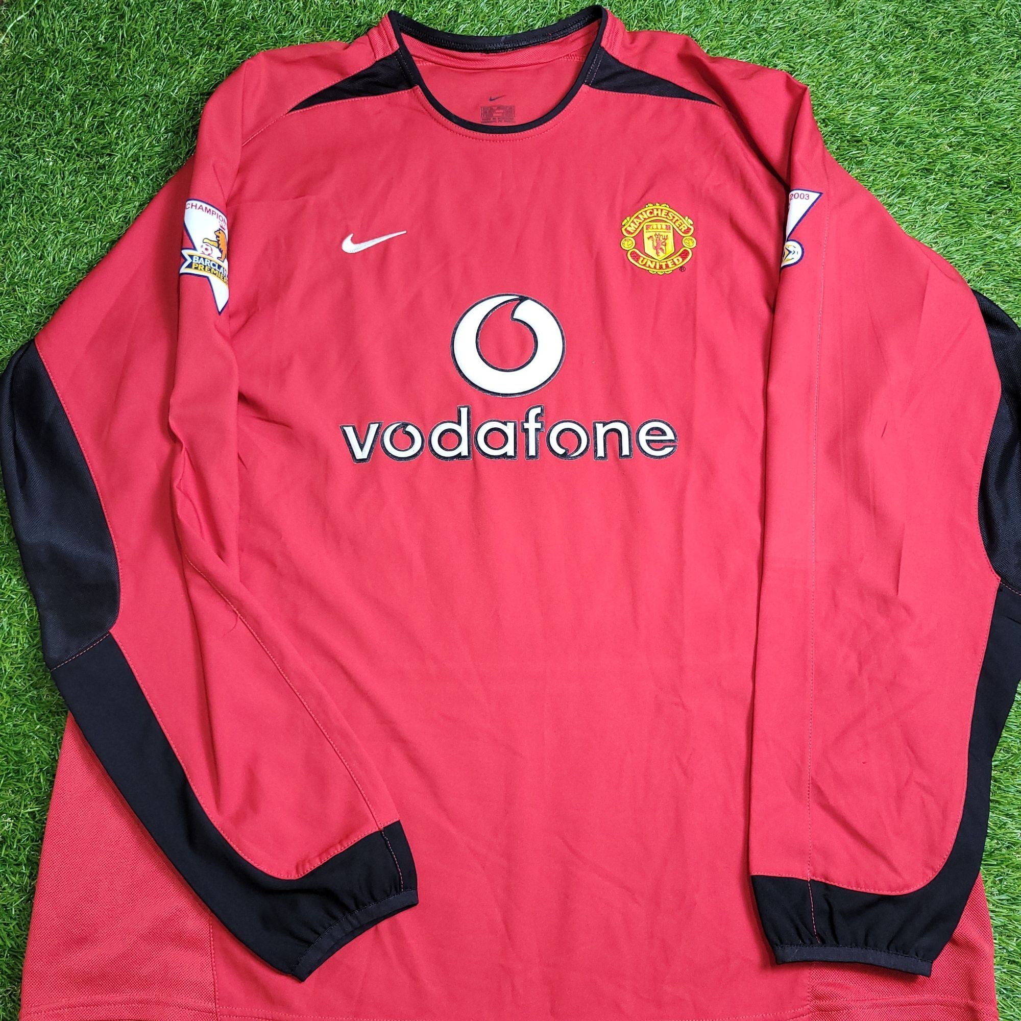 Nike Ronaldo Manchester United 2003 2004 DEBUT Soccer Jersey XL Size US XL / EU 56 / 4 - 2 Thumbnail