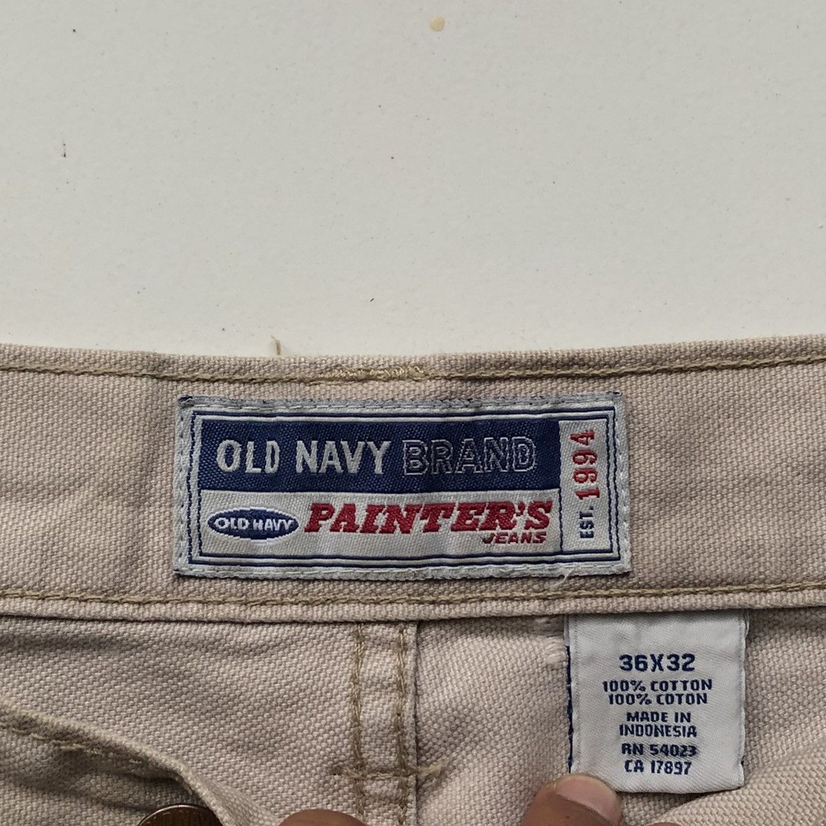 Old Navy vintage y2k old navy carpenter Size US 36 / EU 52 - 1 Thumbnail