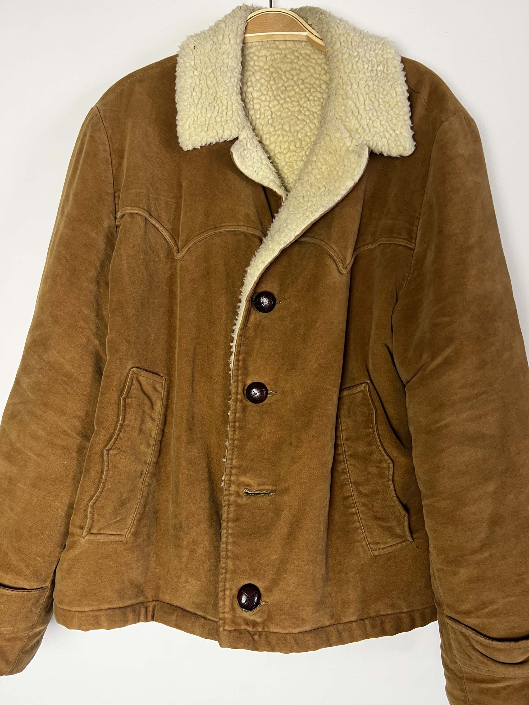 Vintage 1970's Country Squire Outerwear Western Jacket w.Sherpa Size US M / EU 48-50 / 2 - 3 Thumbnail