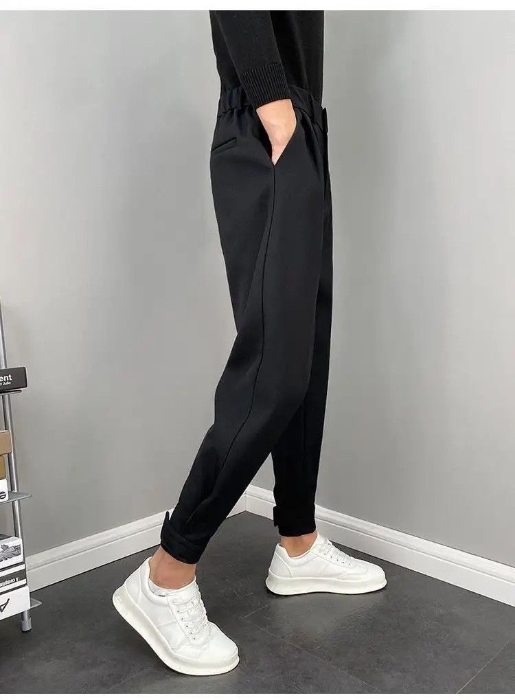 Japanese Brand × Vintage Casual Pants Elastic Waist Trousers Streetwear Size US 32 / EU 48 - 4 Thumbnail