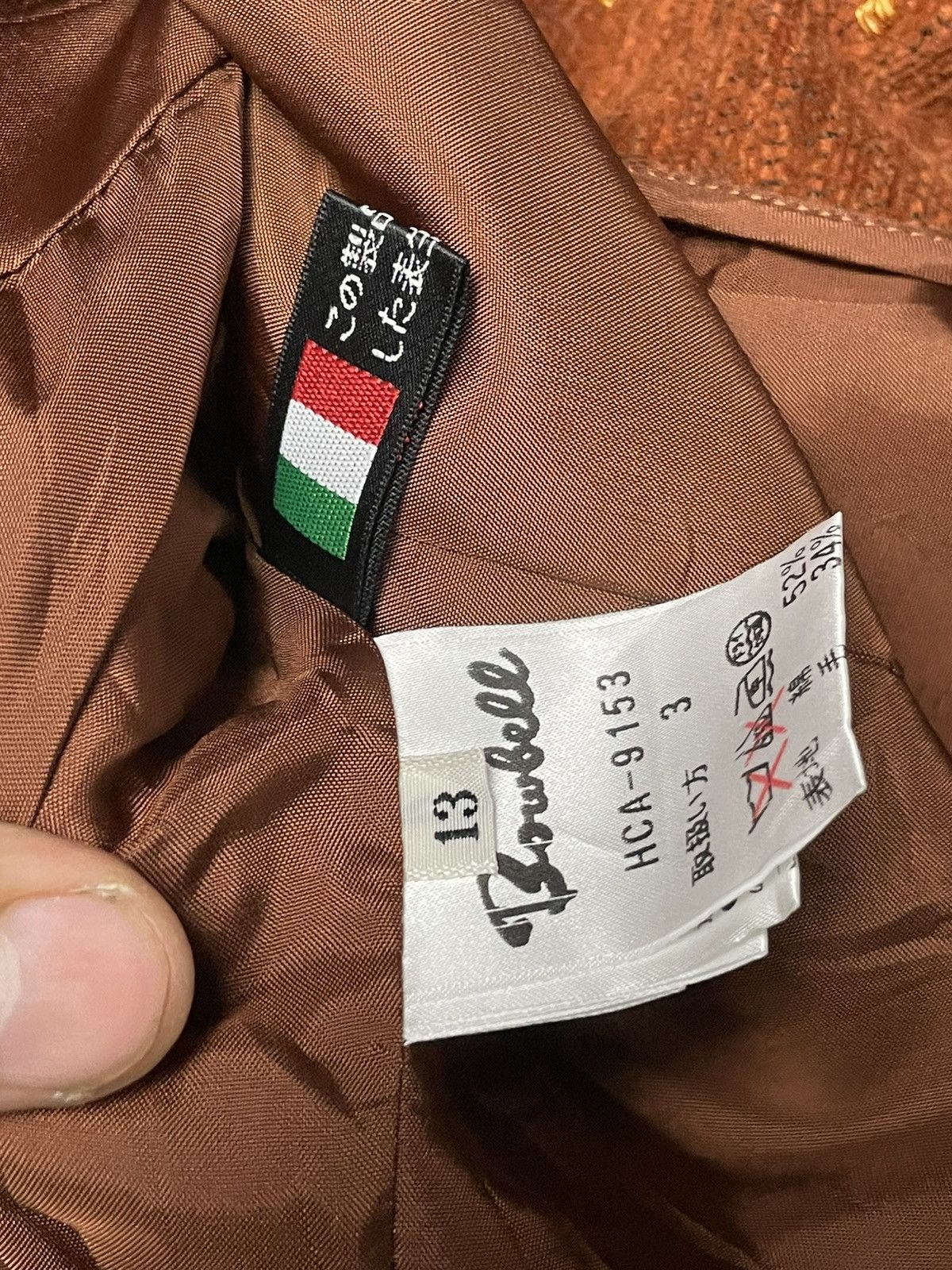 Japanese Brand × Vintage Bowbell Brand Designer Velvet Jacket (64) Size US S / EU 44-46 / 1 - 10 Thumbnail