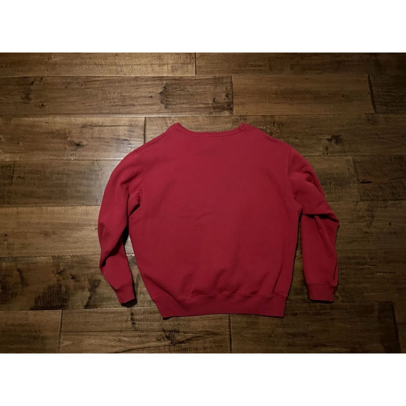 Polo Ralph Lauren VINTAGE Polo Ralph Lauren Sweatshirt Lined Red Crewneck Fleece Men's XLarge Size US XL / EU 56 / 4 - 4 Thumbnail