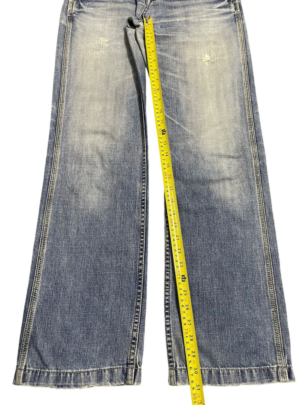 Full Count & Co. Vintage Japanese Brand Blue Faded Wash Baggy Style Jeans Size US 32 / EU 48 - 11 Thumbnail