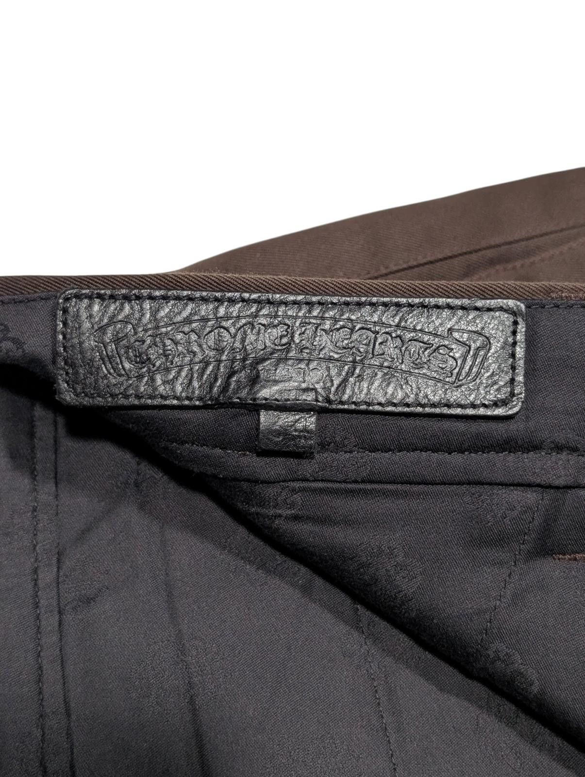 Chrome Hearts Cheetah Cross Patch Brown Chino Pants Size ONE SIZE - 5 Thumbnail