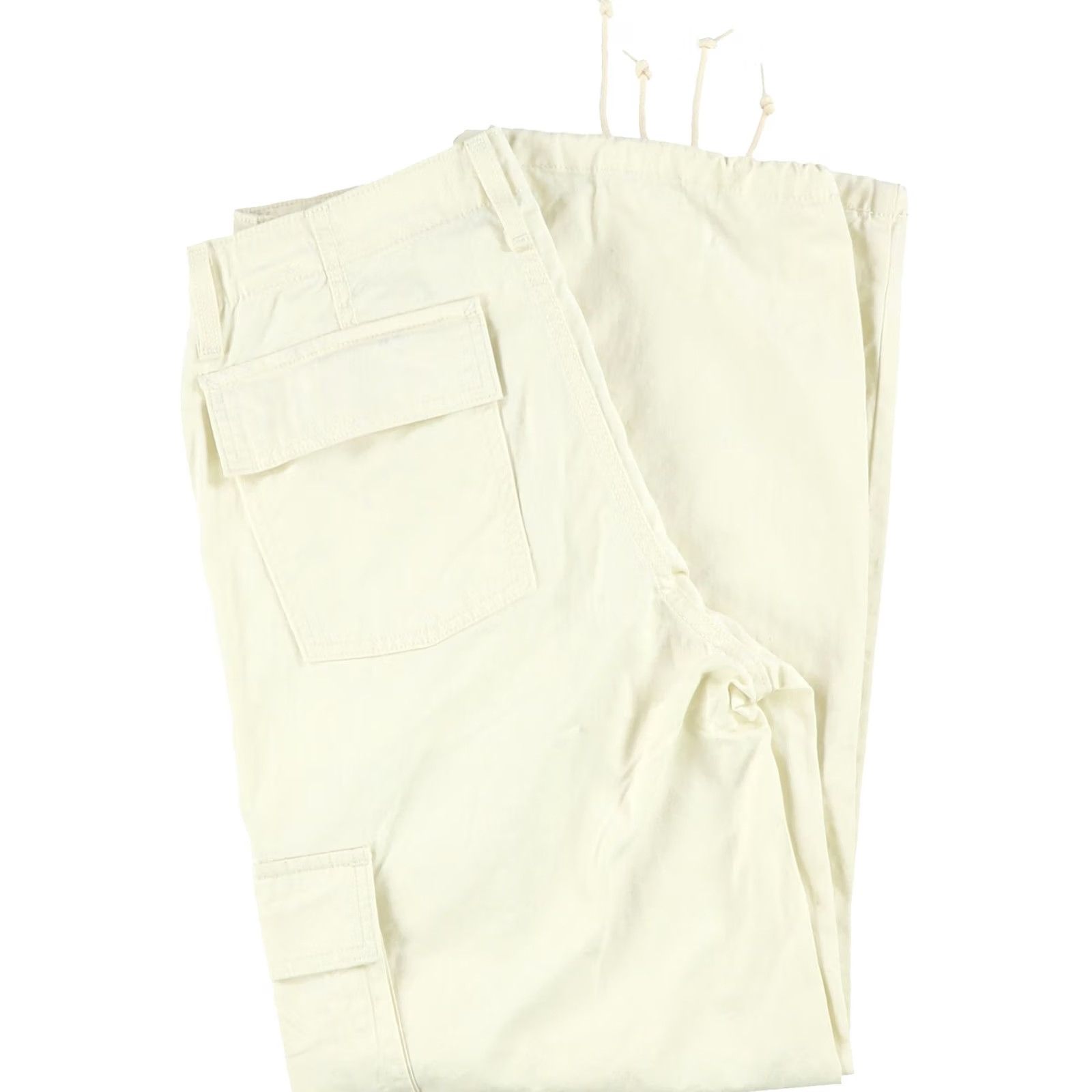Levi's Levi's Womens 94 Baggy Straight Leg Cargo Casual Pants natural 27 Size 27" / US 4 / IT 40 - 3 Thumbnail