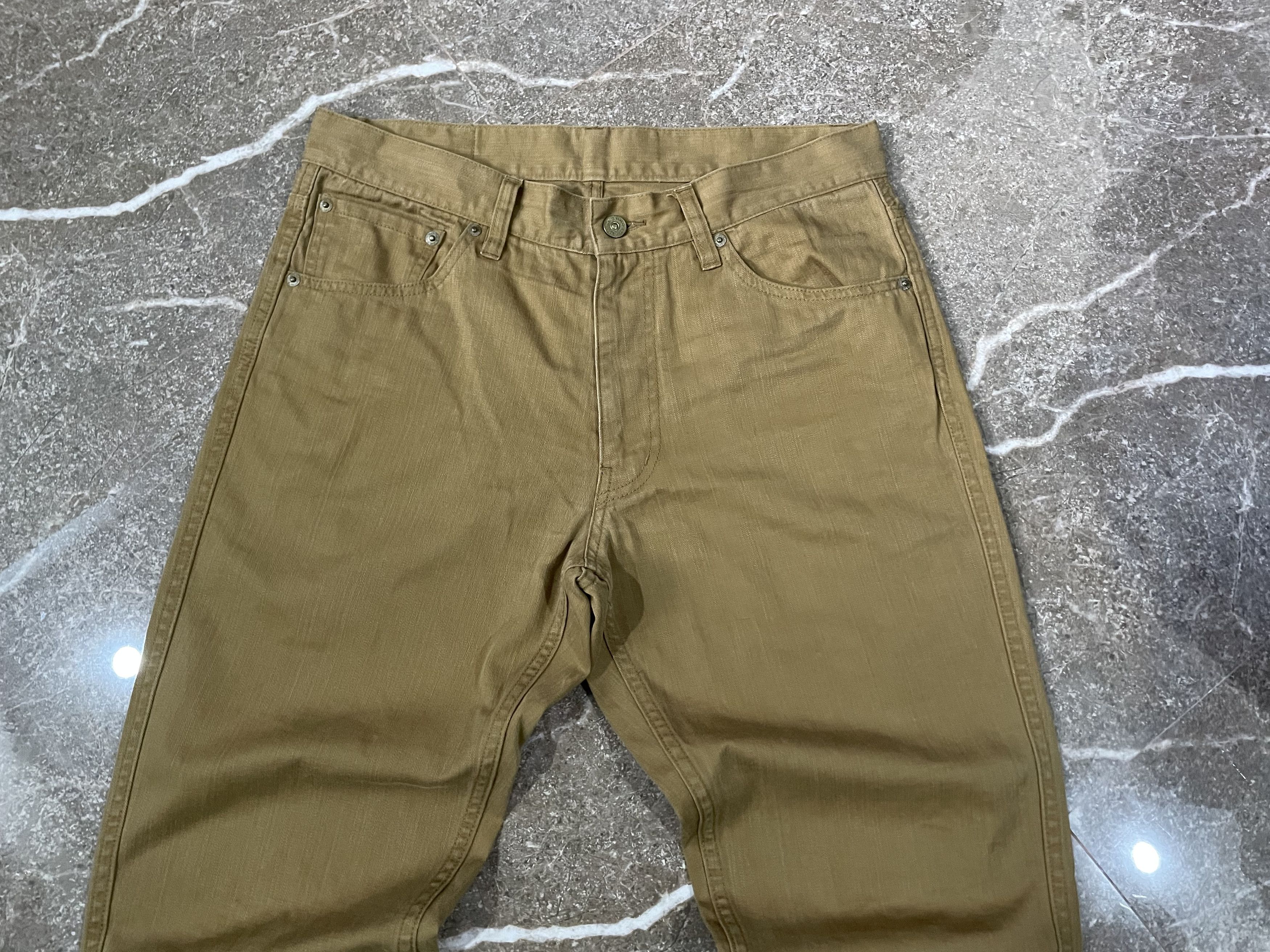 Visvim Visvim 13SS Fluxus 03 Chino - Beige Size US 32 / EU 48 - 2 Thumbnail