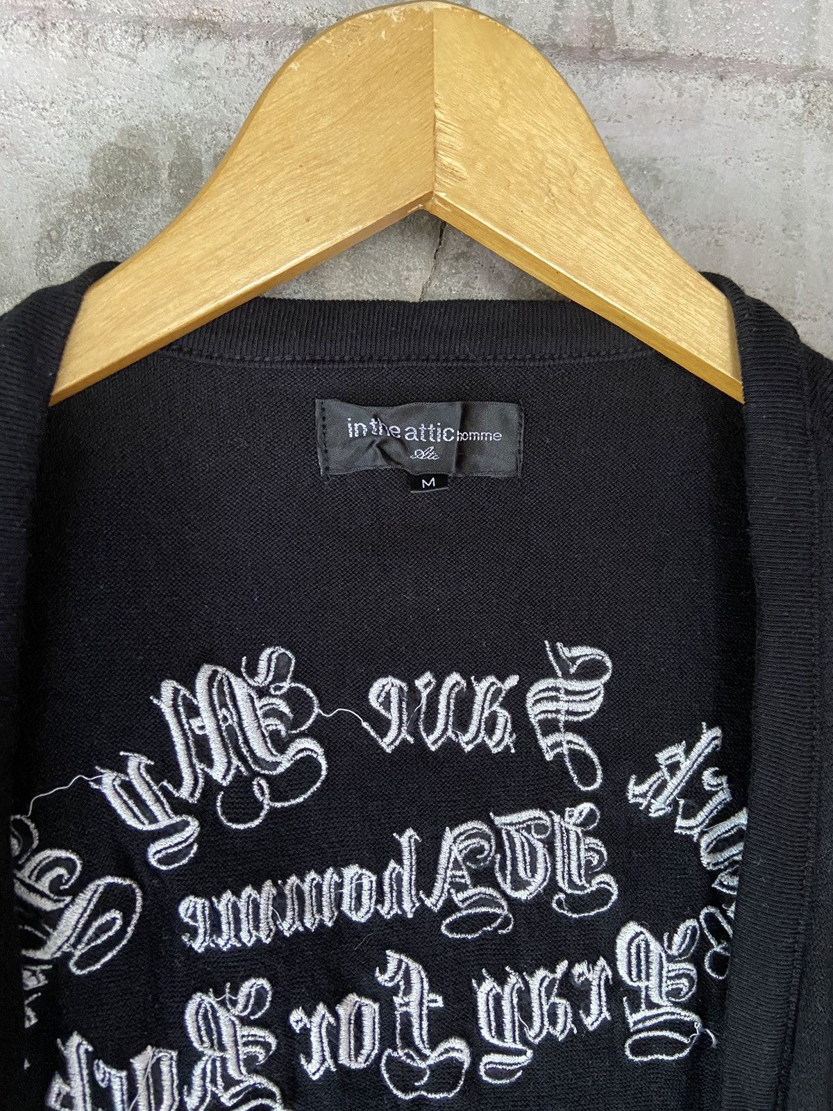 In The Attic IN THE ATTIC KNIT 2 IN 1 EMBARES SKULL TEE Size US M / EU 48-50 / 2 - 9 Thumbnail
