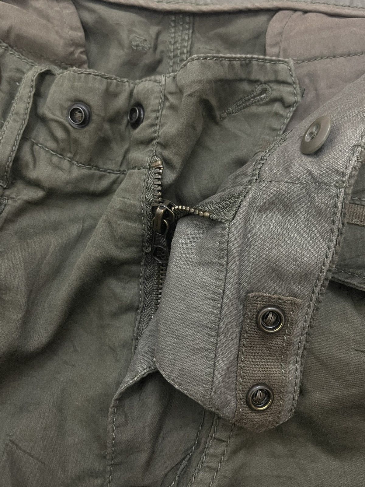 Japanese Brand 💸BINDING OFFER💸 G.O.A Suspender Flared Cargo Pants Size US 32 / EU 48 - 9 Thumbnail