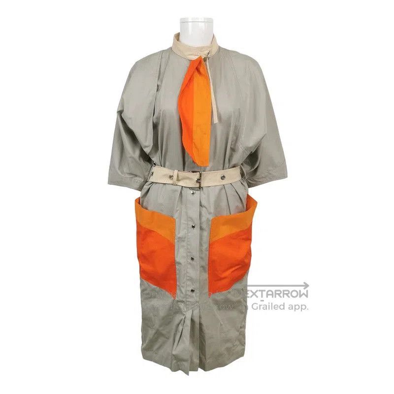 Louis Vuitton Louis Vuitton Color-Blocked Cotton Dress in Size 36. Size US 36 / EU 52 - 1 Thumbnail