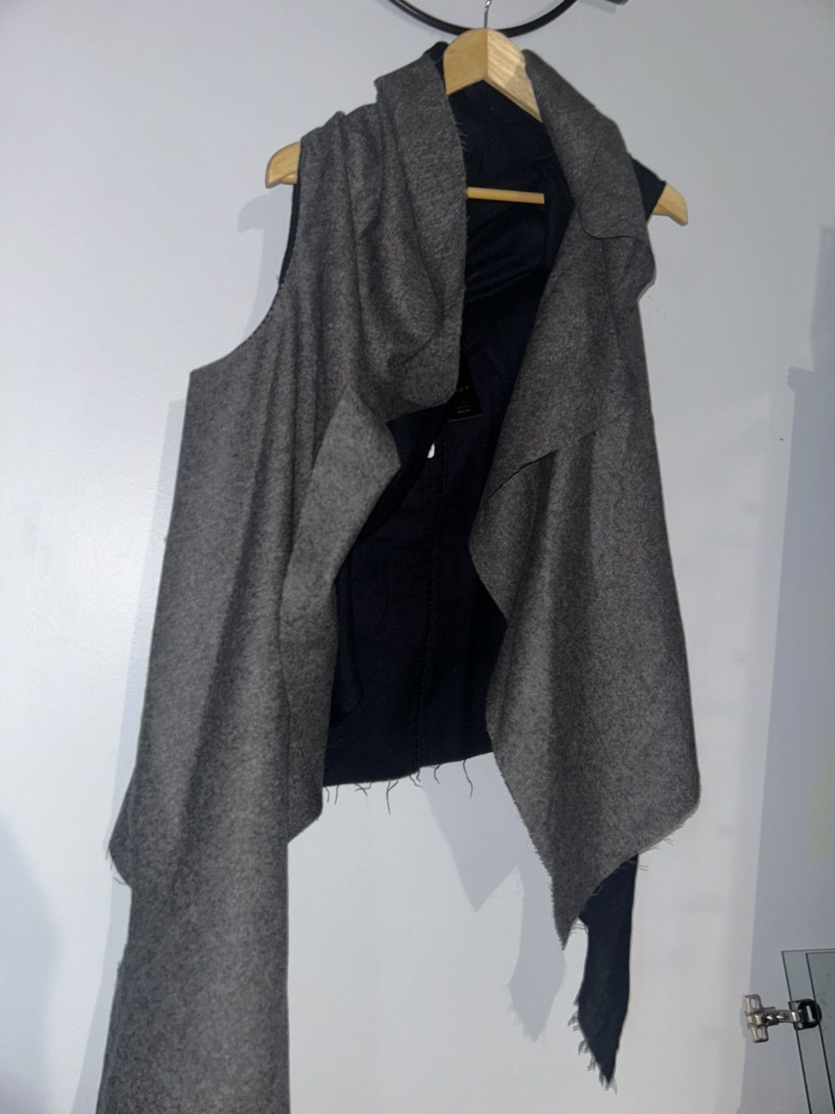 S/STERE S/STERE ‘Apostle’ FW/2009 WOOL CROPPED OVERLOCK JACKET Size S / US 4 / IT 40 - 5 Thumbnail