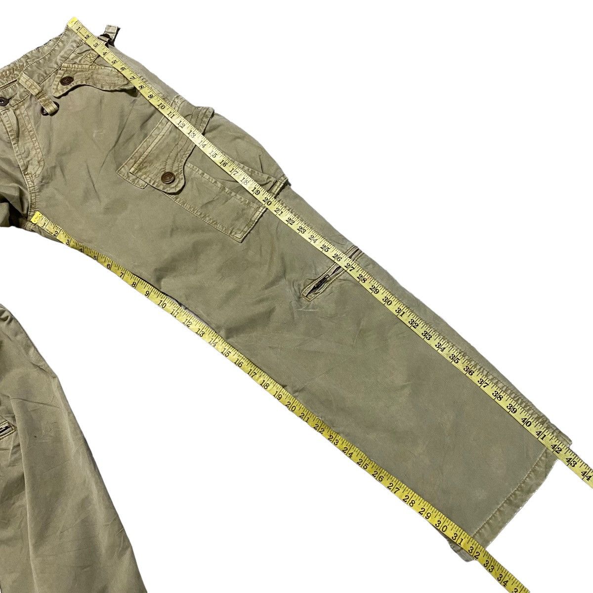 Japanese Brand TWENTY WORKS Multi Pocket Cargo Pants Size US 30 / EU 46 - 20 Thumbnail