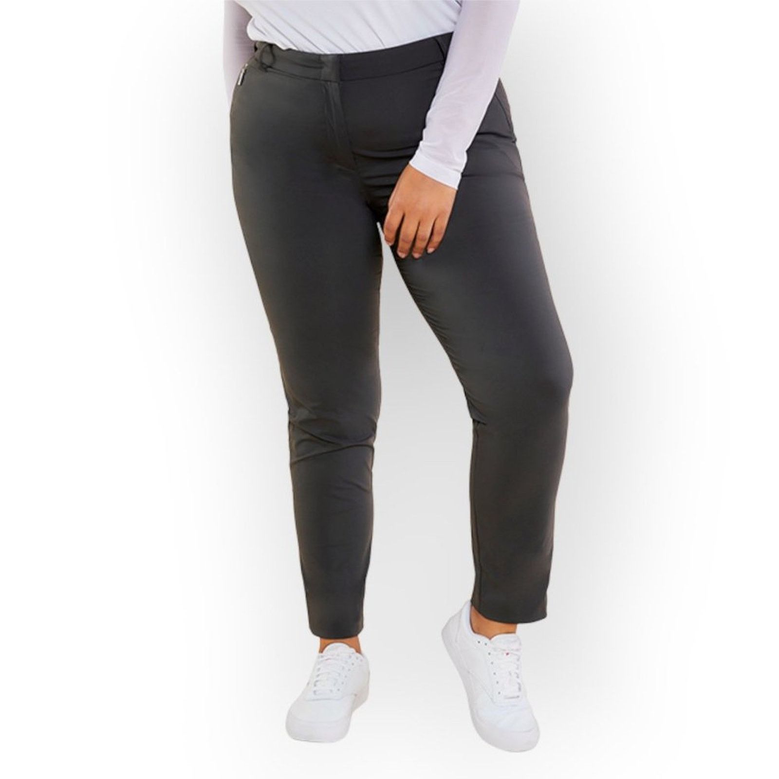 Other Anatomie Thea Slim Straight Travel Golf Pant Gray Size M NWT Size 30" / US 8 / IT 44 - 13 Thumbnail
