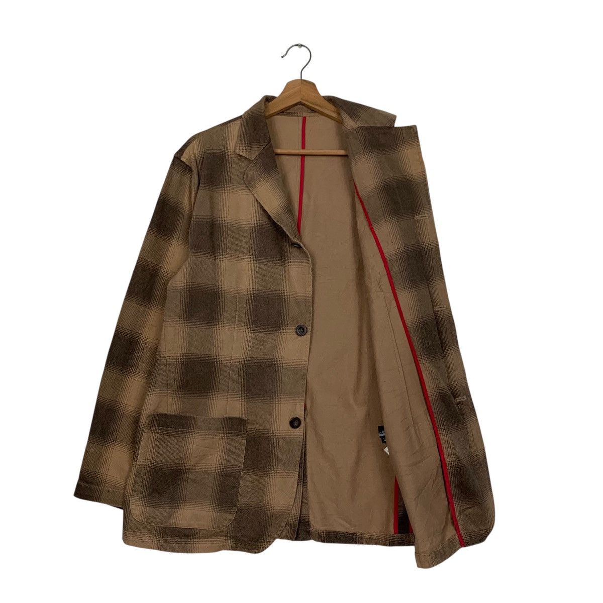 In The Attic IN THE ATTIC Checked Casual Jacket #2800-C126 Size US L / EU 52-54 / 3 - 8 Thumbnail