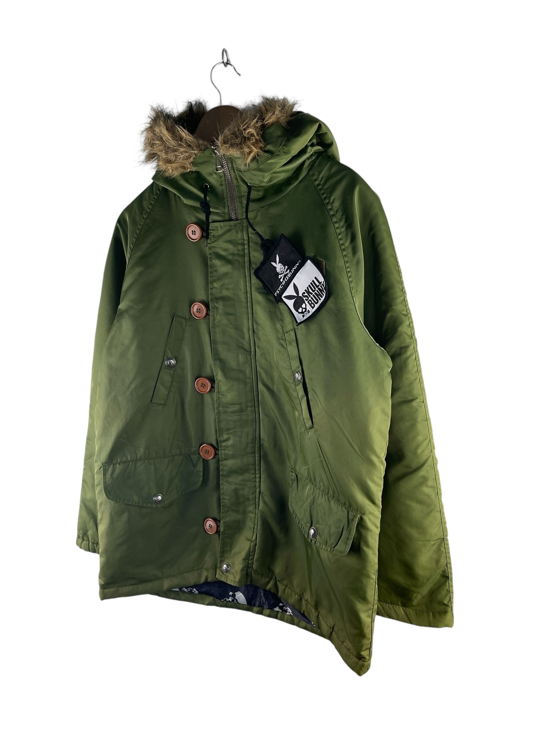 Psycho Bunny Psycho Skull Bunny Parka Jacket Size US M / EU 48-50 / 2 - 5 Thumbnail