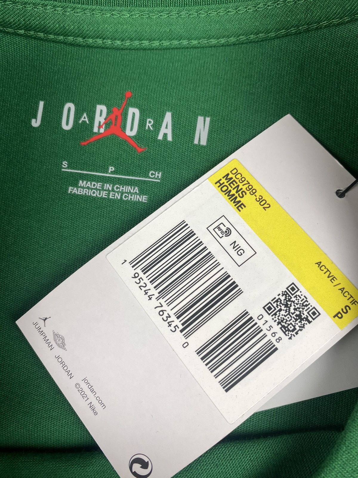 Jordan Brand × Nike Nike Air Jordan Big Logo Long Sleeve Size S Size US S / EU 44-46 / 1 - 9 Thumbnail