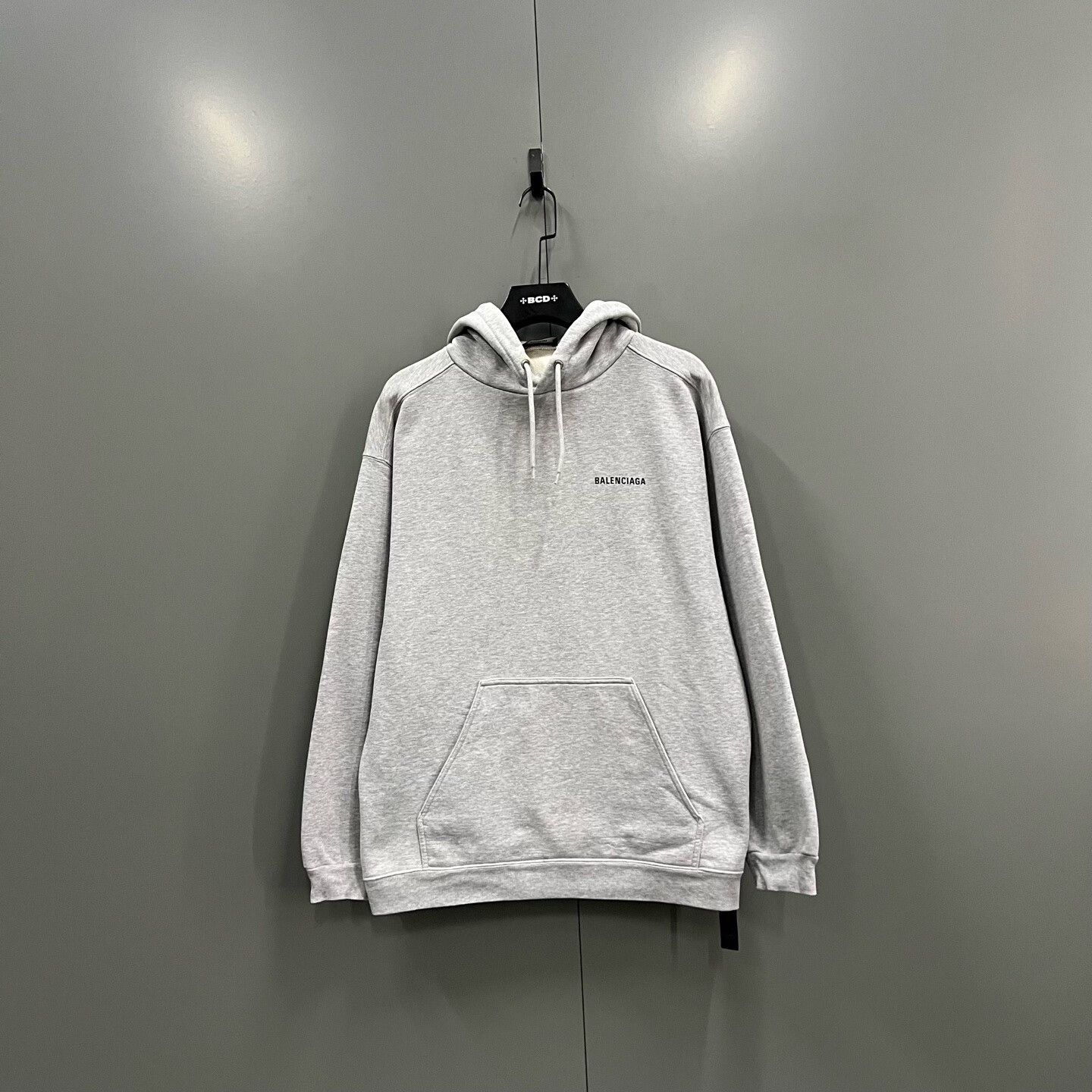 Balenciaga Balenciaga Retro Gray Hoodie l Men Size US L / EU 52-54 / 3 - 1 Thumbnail