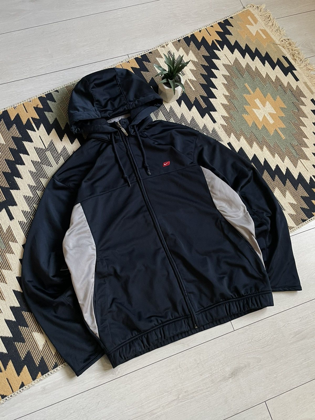 Nike × Vintage Vintage Y2K Nike Track Top Jacket Size US M / EU 48-50 / 2 - 3 Thumbnail