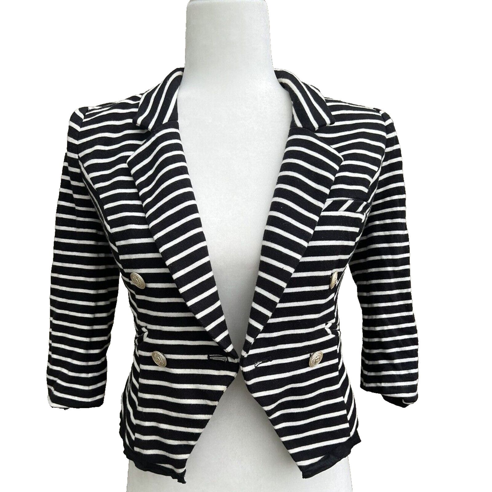 Buttero BREAD N BUTTER Striped Nautical Cotton Blend Size 0 A000214 Size XS / US 0-2 / IT 36-38 - 1 Thumbnail