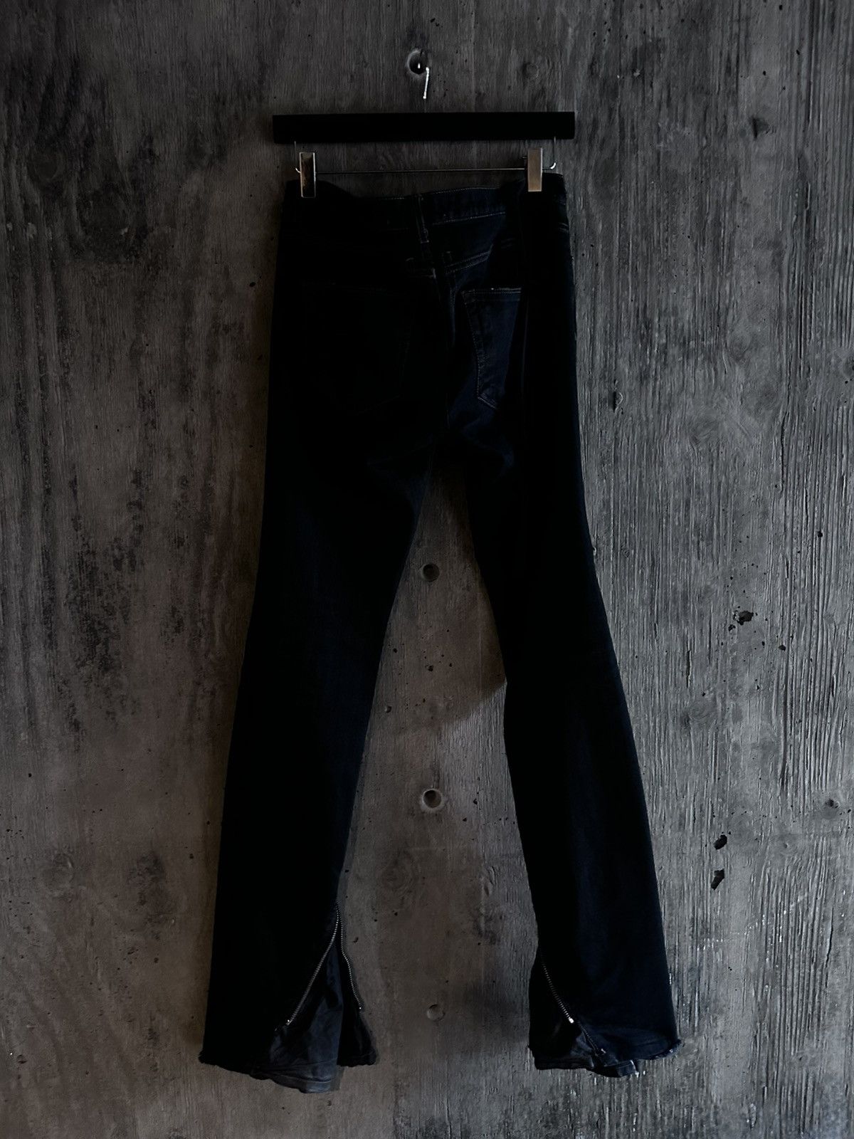 Rick Owens RICK OWENS BANANA CUT BLACK SS09 STRUTTER Size US 30 / EU 46 - 3 Thumbnail
