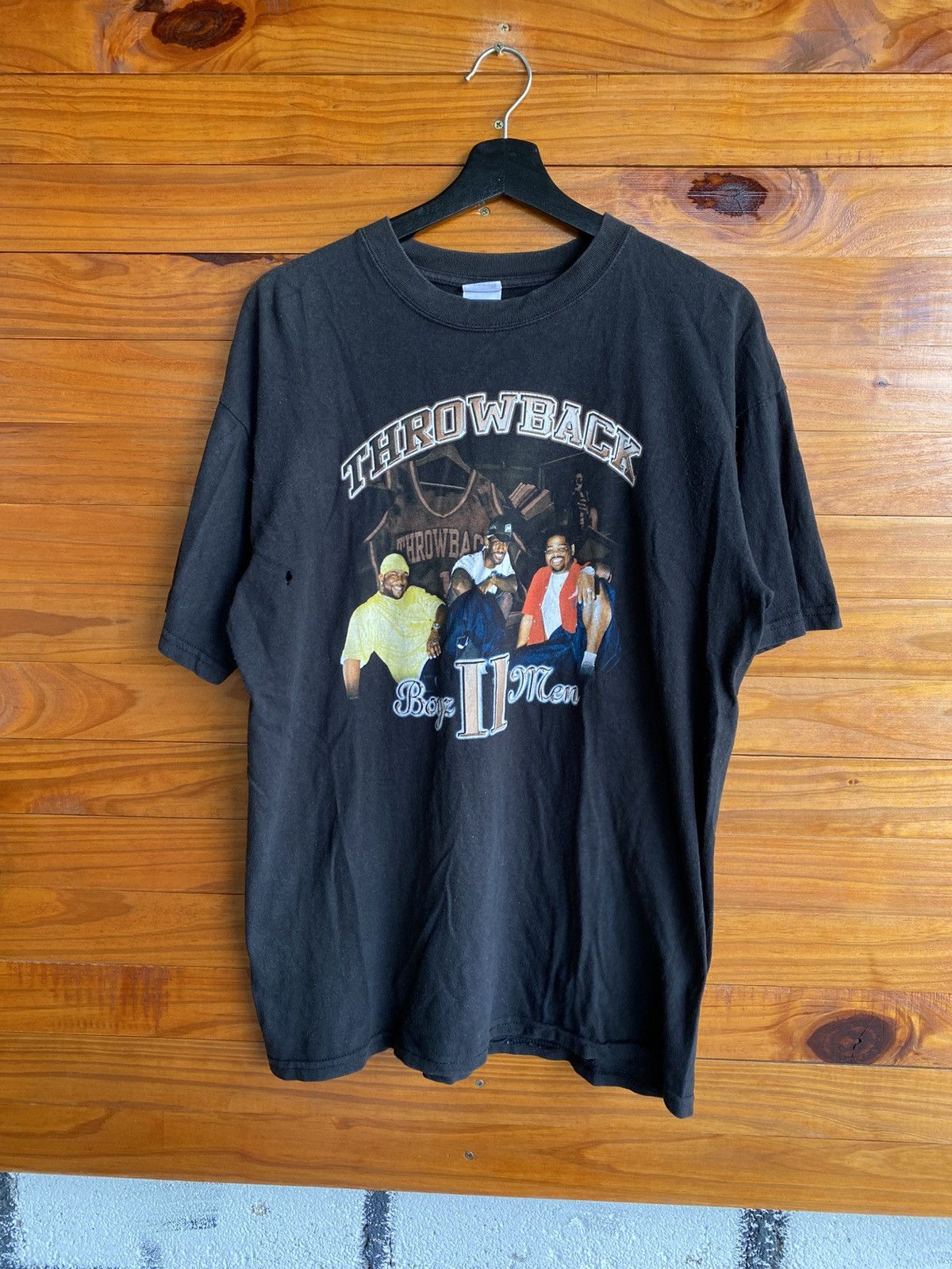 Rap Tees Vintage Boyz II Men Throwback 2004 Tour T-Shirt Hip Hop Tee Size US L / EU 52-54 / 3 - 3 Thumbnail