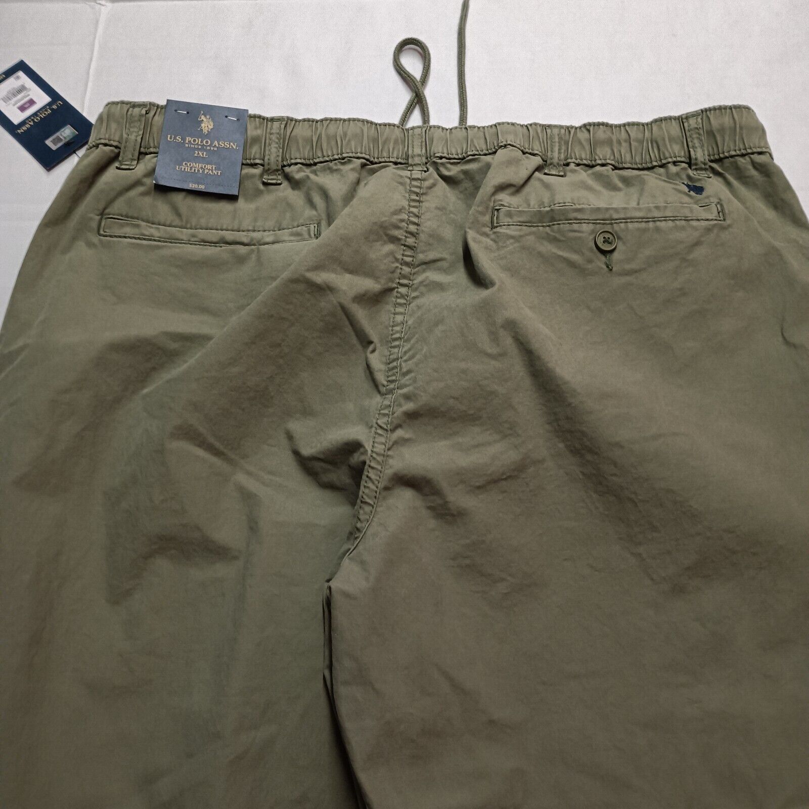 U.S. Polo Assn. US Polo Assn Comfort Utility Pants Men's 2XL Green Stretch Size US 40 / EU 56 - 8 Thumbnail