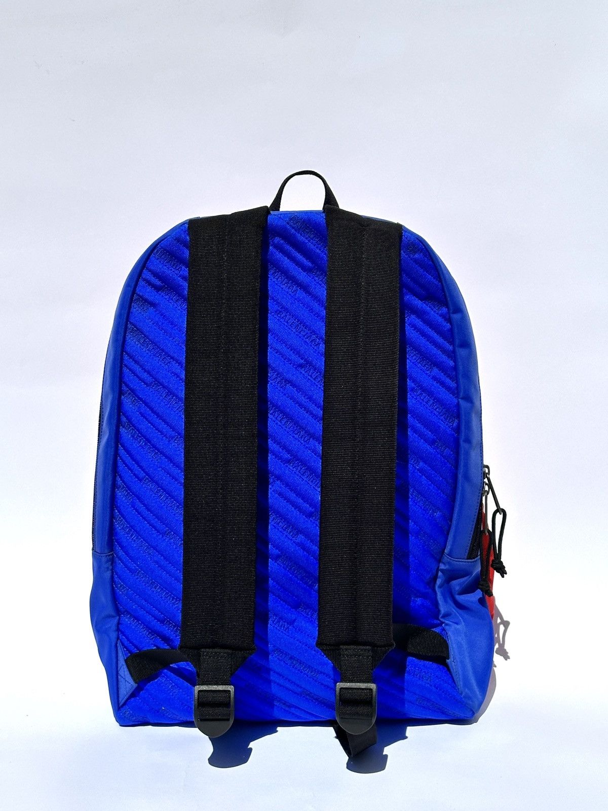 Balenciaga Demna Balenciaga Nylon Dbl Pack Backpack Blue/Red Size ONE SIZE - 7 Thumbnail