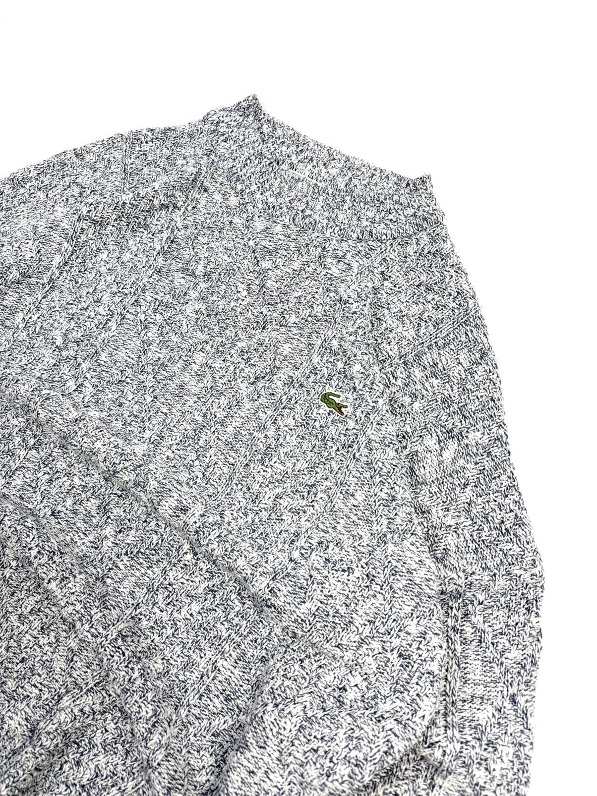 Lacoste 80s Lacoste Vintage Knit Sweater Men’s Jumper France Retro Size US L / EU 52-54 / 3 - 6 Thumbnail