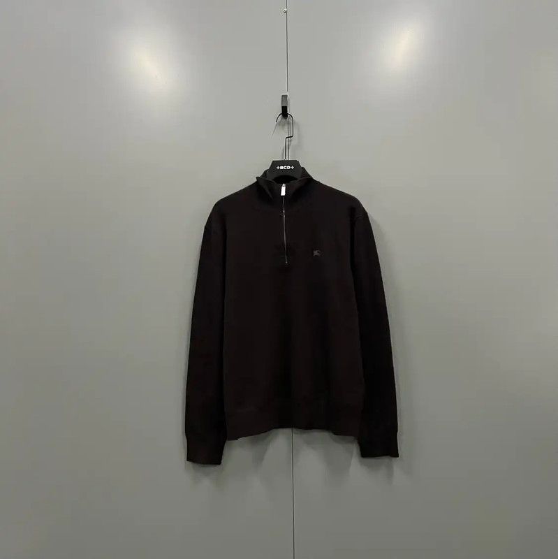Burberry Burberry Brown Wool Long Sleeve Sweater Size XL / US 12-14 / IT 48-50 - 1 Thumbnail
