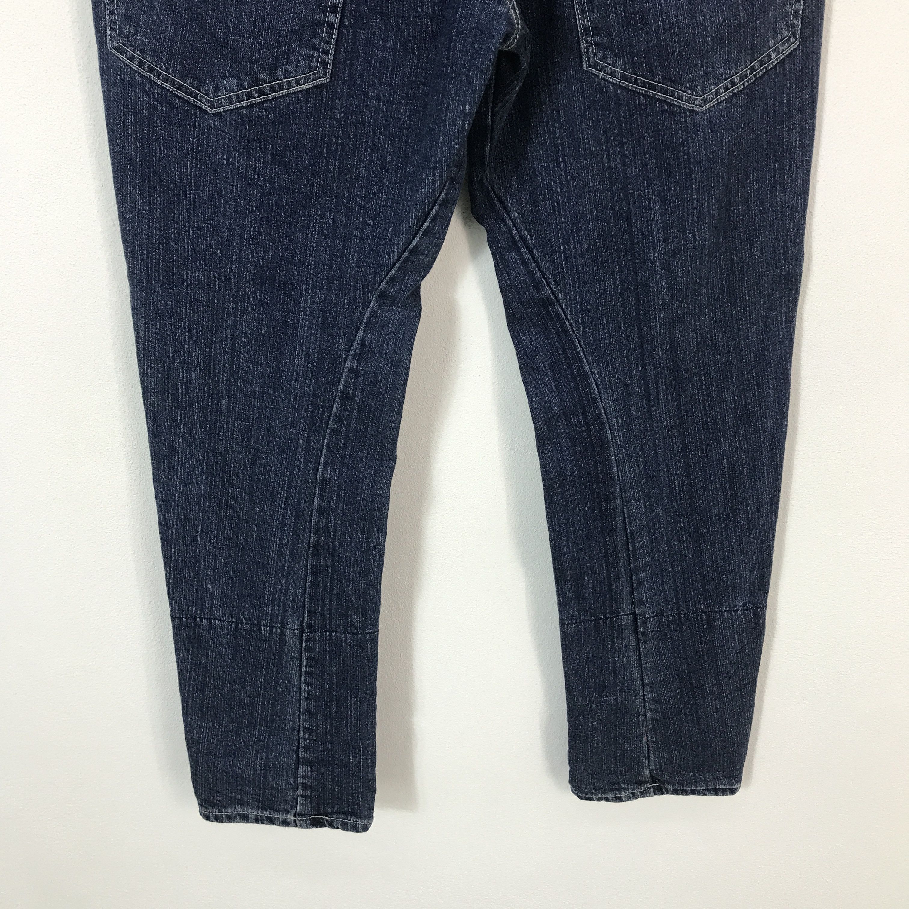 Japanese Brand contno.Japan style double waist denim pants Size US 30 / EU 46 - 6 Thumbnail