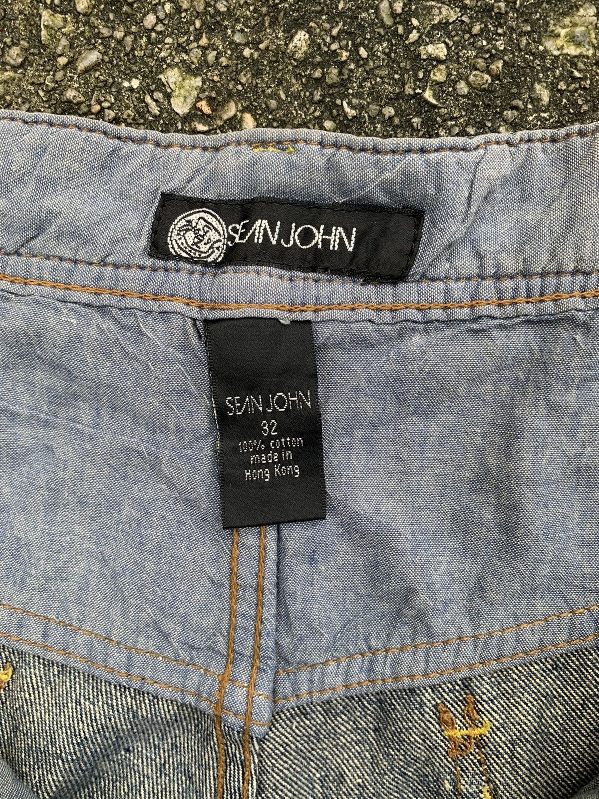 Sean John Rare.. Vintage Sean John Embroidered Denim Jeans Pants Size US 32 / EU 48 - 20 Thumbnail
