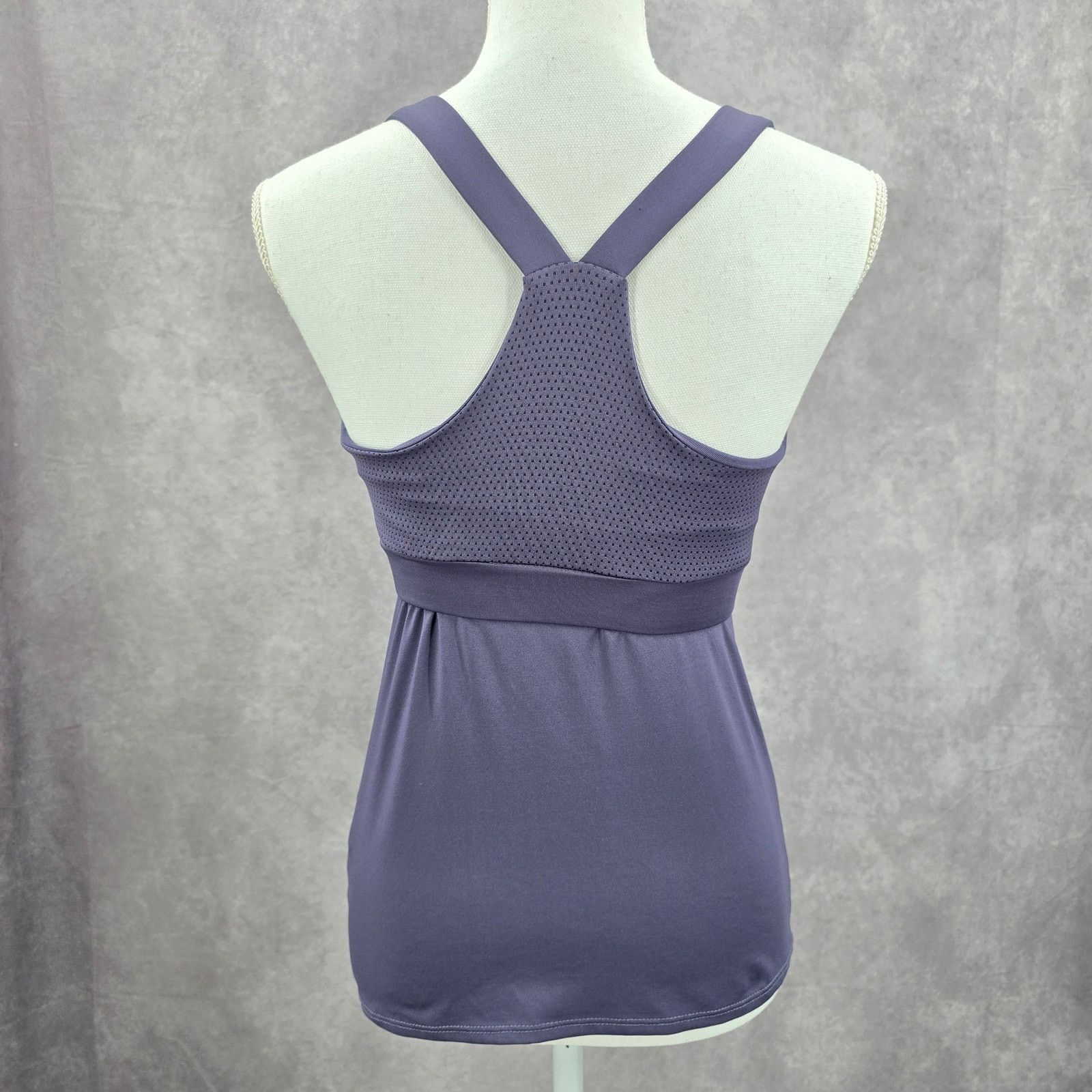 Other Lucky In Love Purple Crisscross Activewear Tank Tom Small Size S / US 4 / IT 40 - 2 Thumbnail