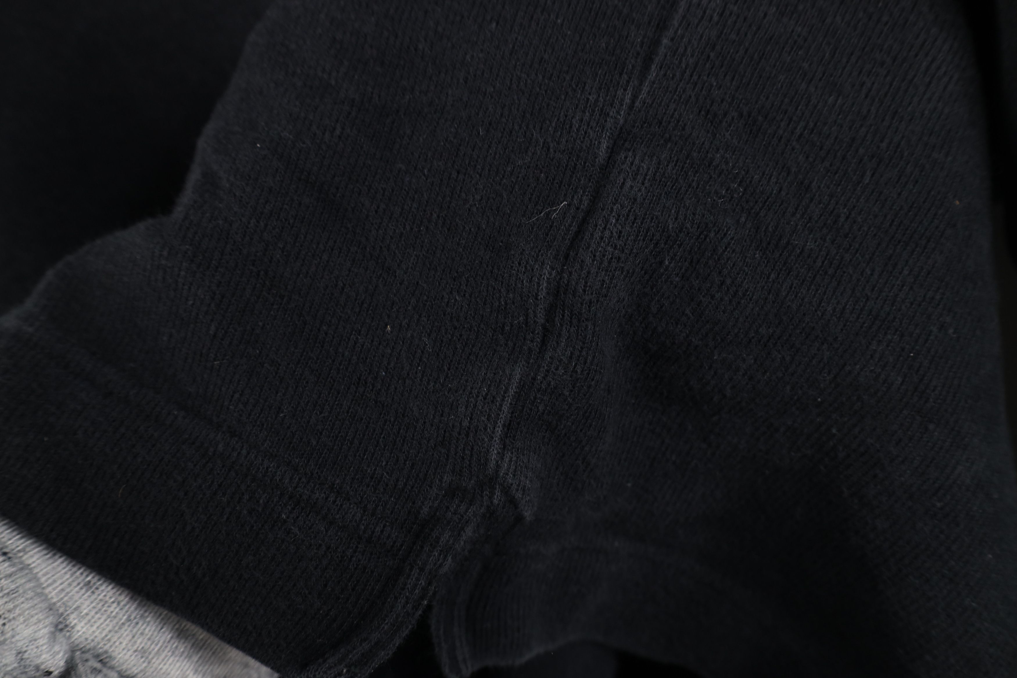 Vintage Vintage 90s Streetwear Ribbed Knit Long Sleeve Rugby Polo Size US L / EU 52-54 / 3 - 10 Thumbnail