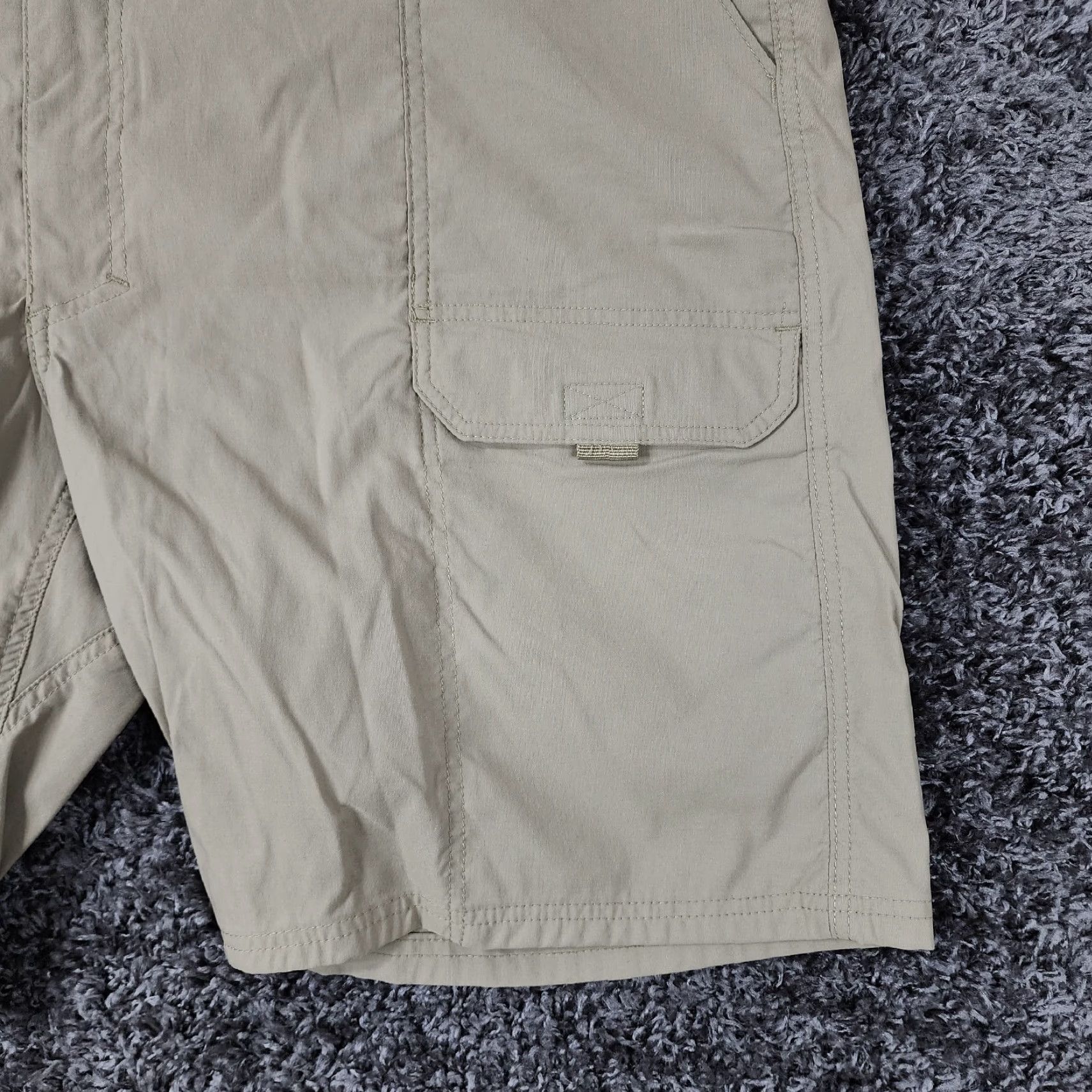 Wrangler WRANGLER Men's Cargo Hiking Shorts Size 40 Beige Size US 40 / EU 56 - 2 Thumbnail