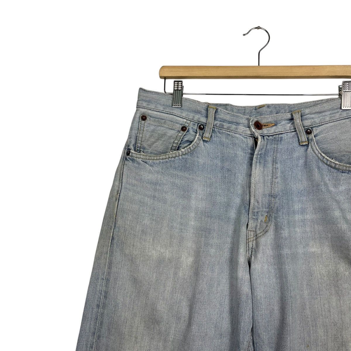 Edwin Vintage Edwin Selvedge Redline Distressed Denim Jeans Size US 34 / EU 50 - 6 Thumbnail