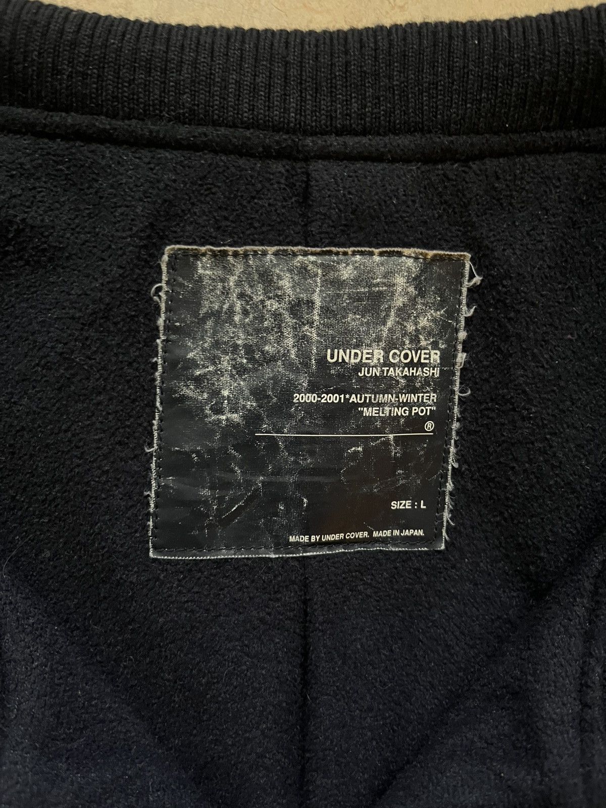 Jun Takahashi Undercover AW00 Melting Pot Bomber Jacket Size US L / EU 52-54 / 3 - 3 Thumbnail