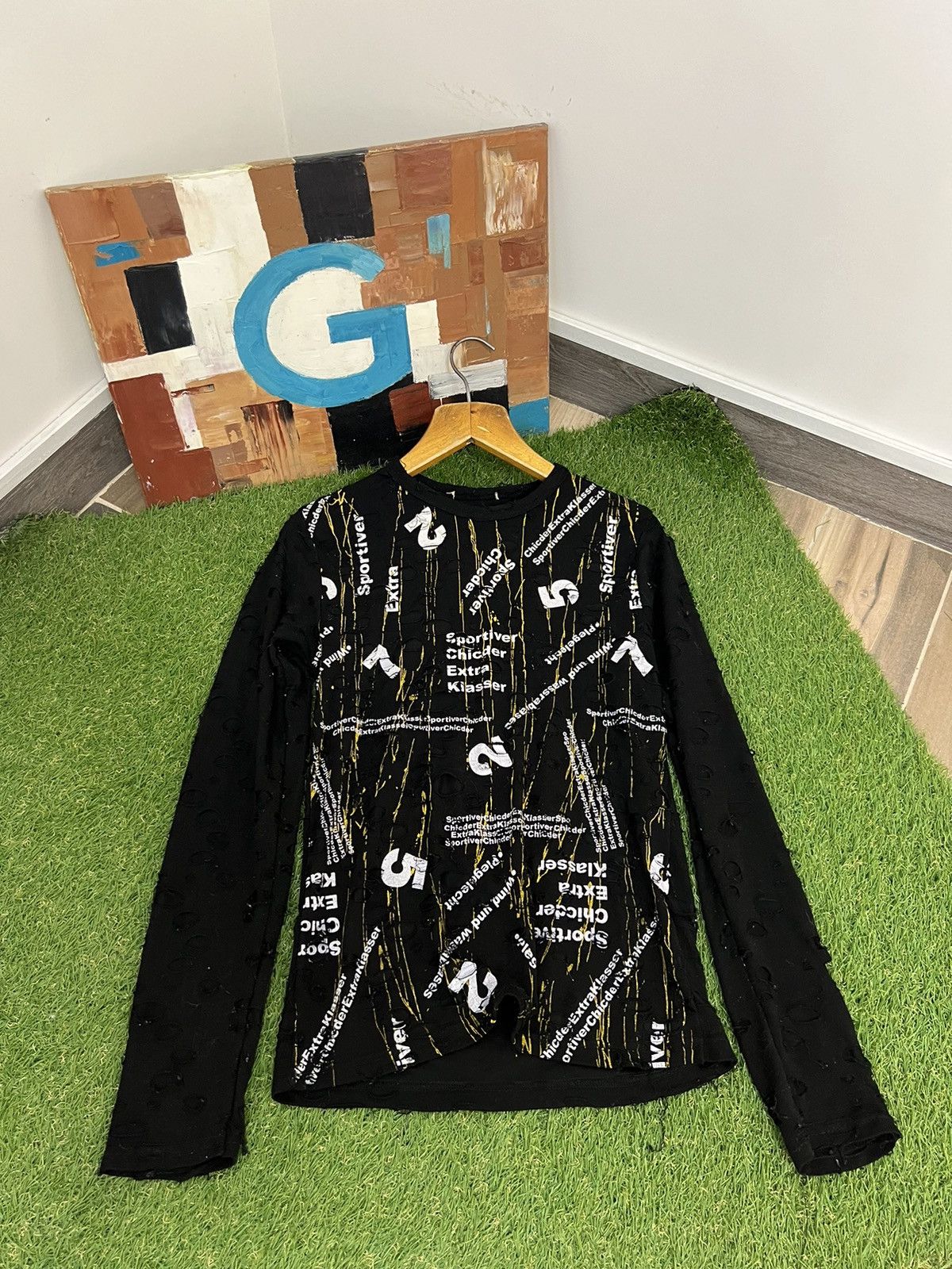 トップス PPFM layer long tee archive Y2K 00s 2000s-Graphic-T-Shirt-Vintage-