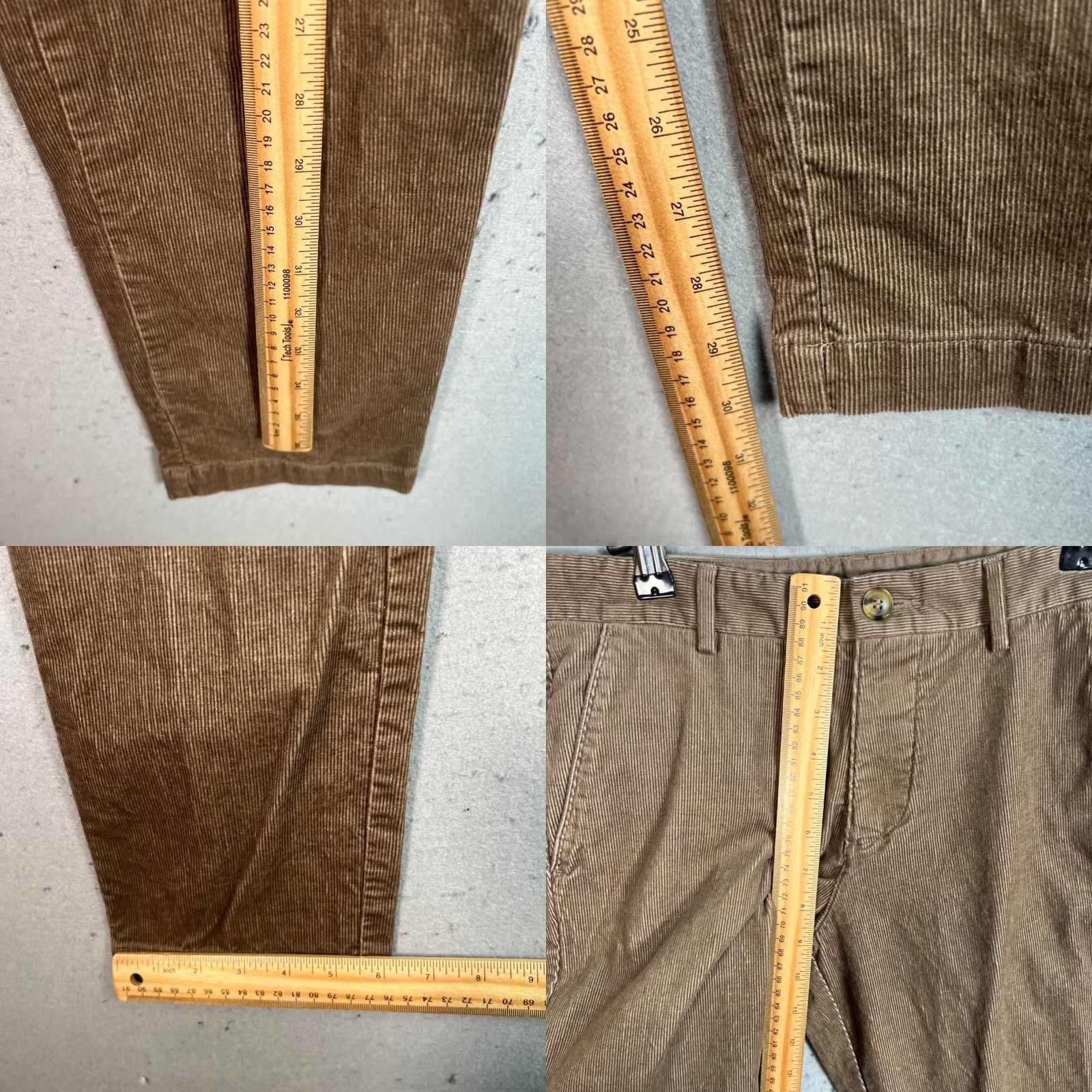 Sisley VINTAGE Sisley Mens Pants Chino Slim Fit Brown Cotton Blend 42 Adult Mens 28x31 Tapered Front Flat 8/10 Brown Boys Girls Mens Size US 42 / EU 58 - 8 Thumbnail