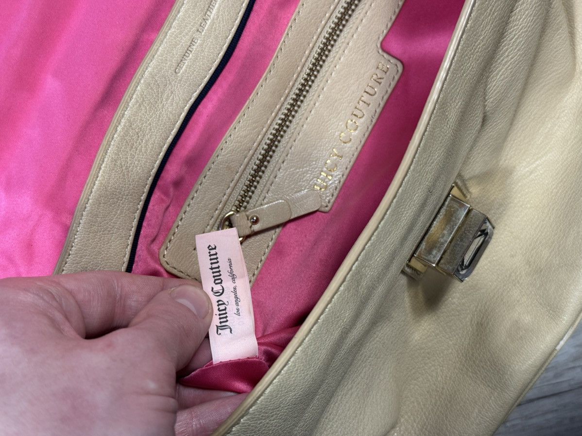 Japanese Brand VTG JUICY COUTURE RARE Y2K Japan Rick Style Gold Handbag Size ONE SIZE - 11 Thumbnail
