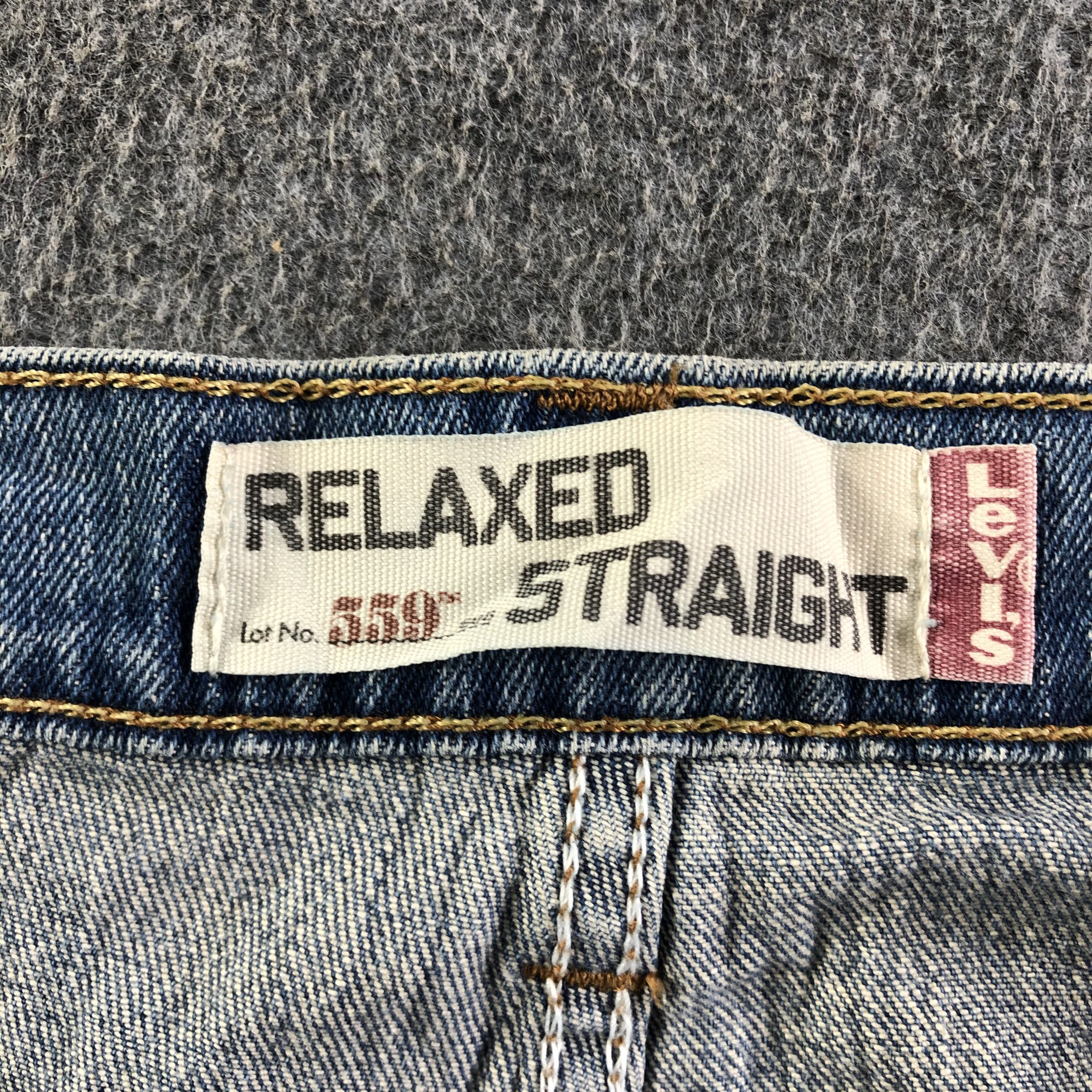 Levi's Vintage Blue Wash Levis 559 Jeans-J3219 Size US 36 / EU 52 - 9 Thumbnail