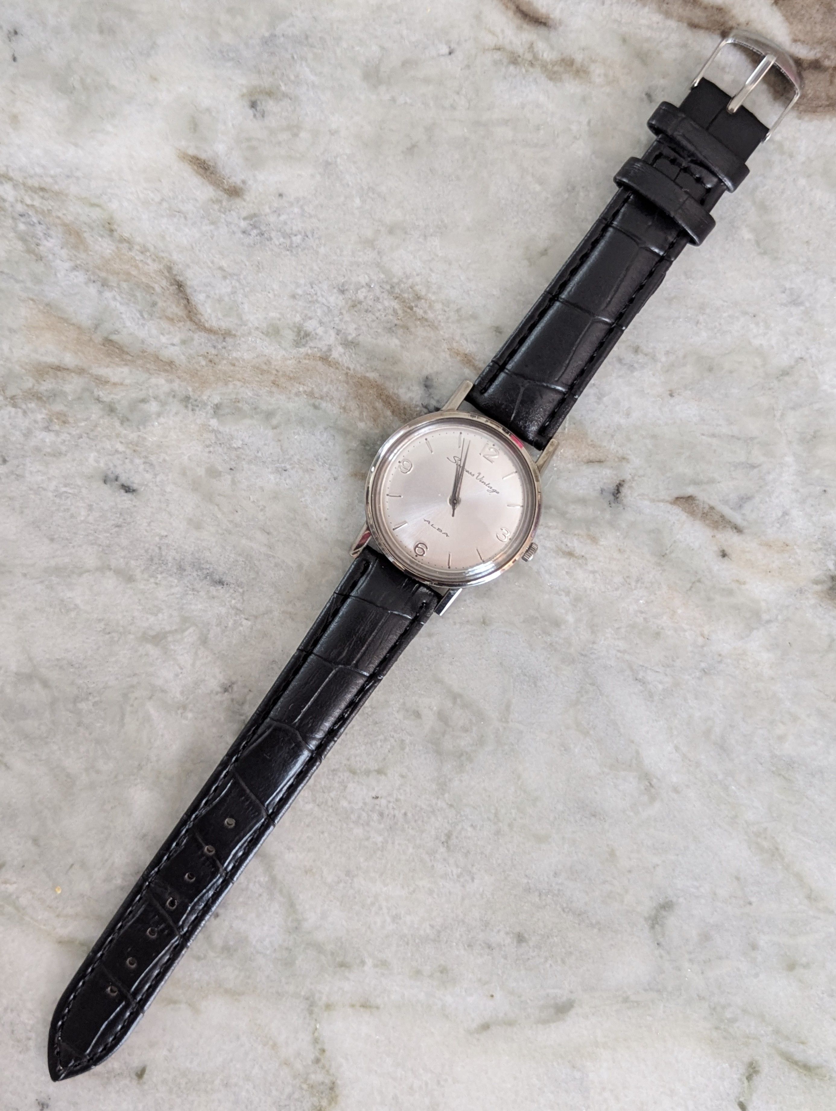 ALBA Alba by Seiko Success Vintage Y121-8A40 Dress Watch Size 34 - 2 Thumbnail