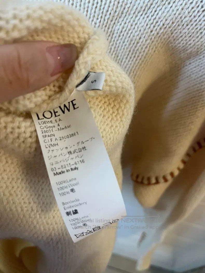 Loewe Loewe Wool High-Neck Sweater Size S / US 4 / IT 40 - 6 Thumbnail