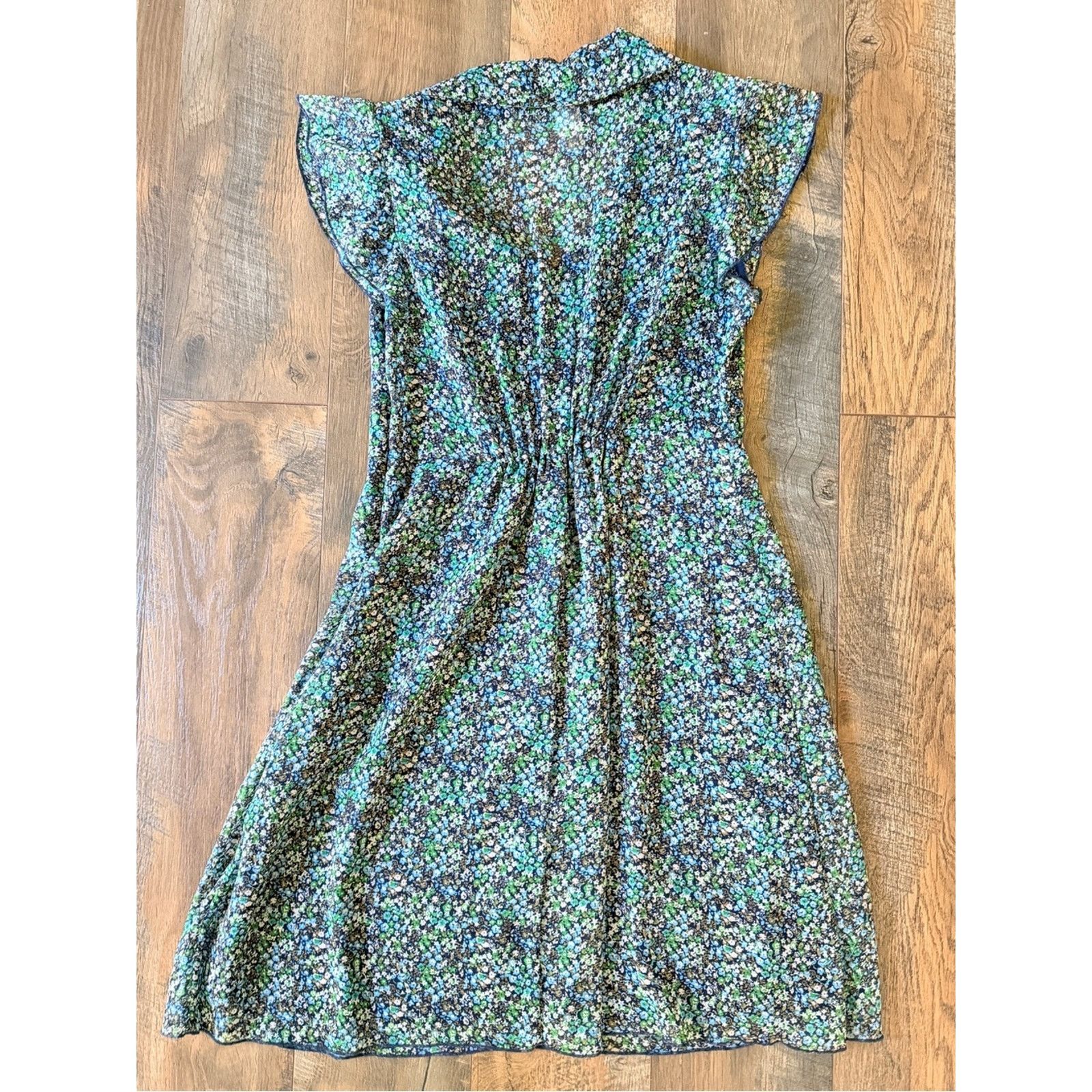 Route 66 Vintage 90s ditzy floral dress women small 7/8 grunge chic Size S / US 4 / IT 40 - 4 Thumbnail